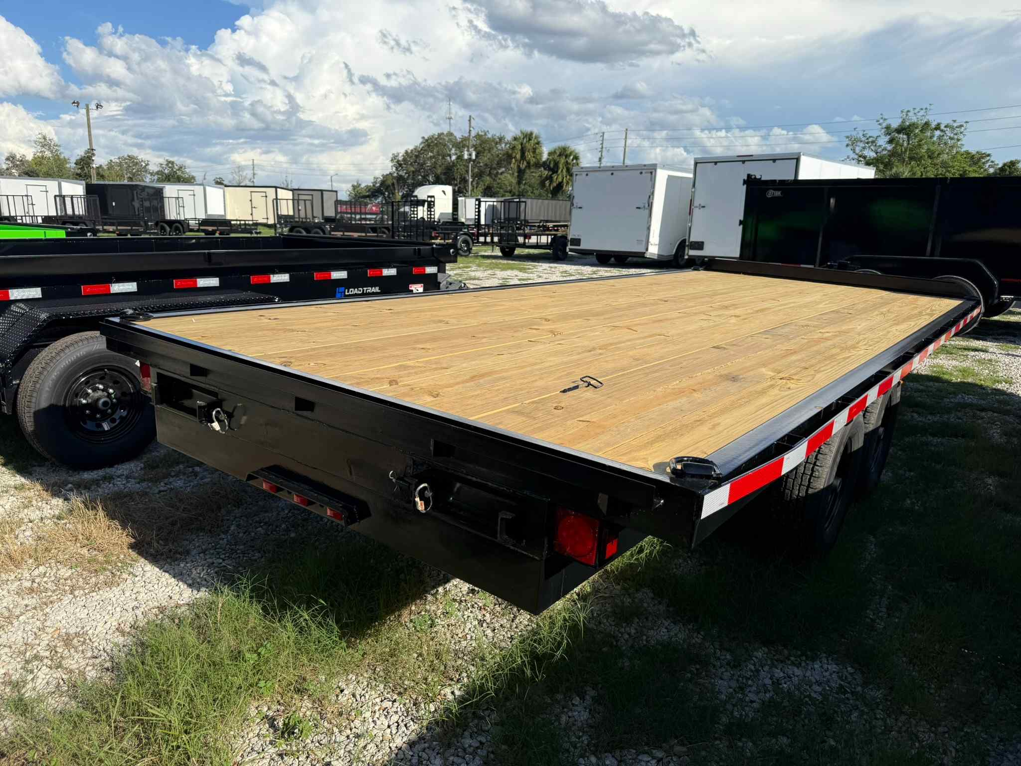 New 8.5×20 BYE RITE TRAILER Flatbed Trailer