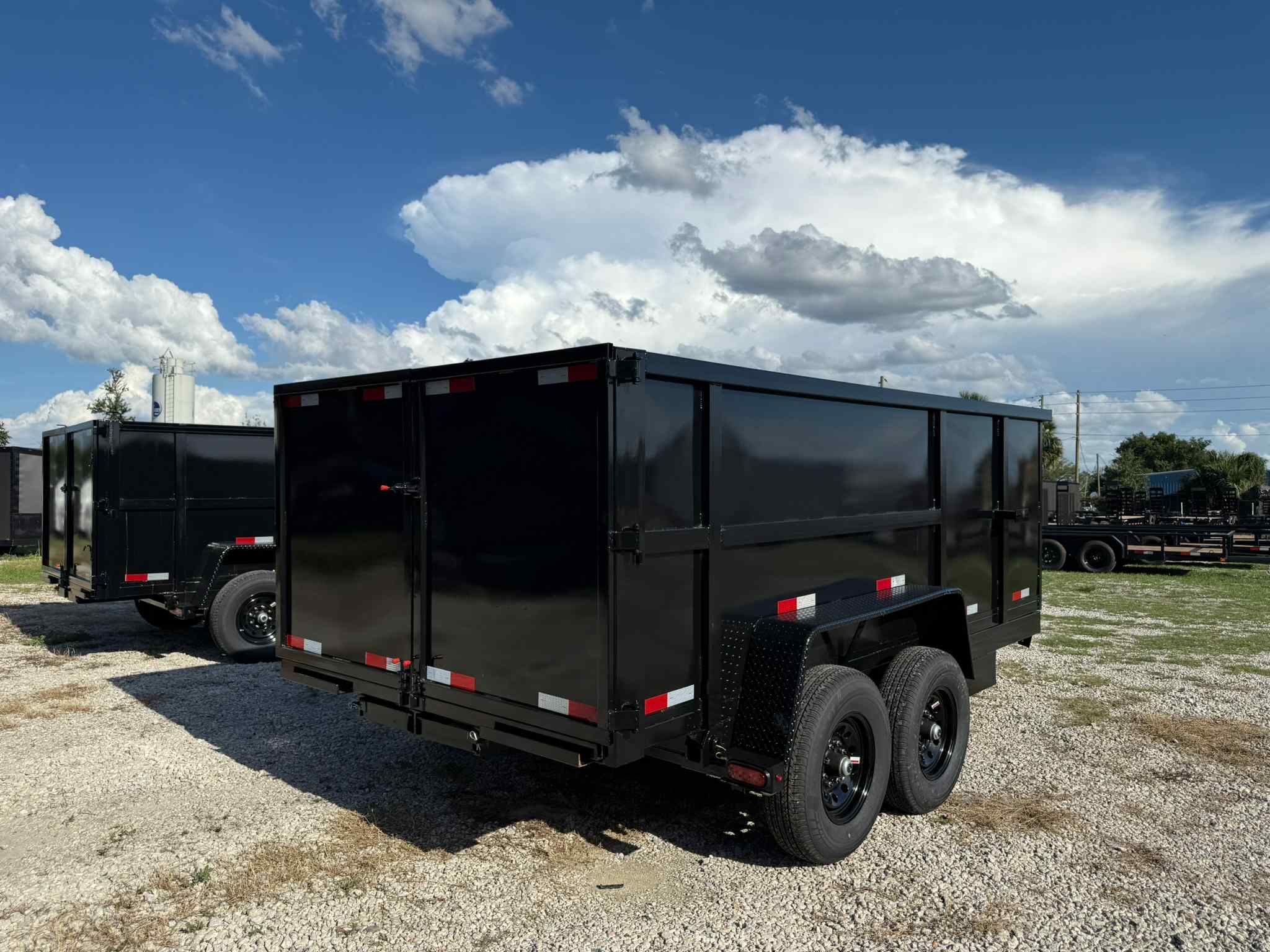 New 7×14 TAYLOR TRAILERS Dump Trailer