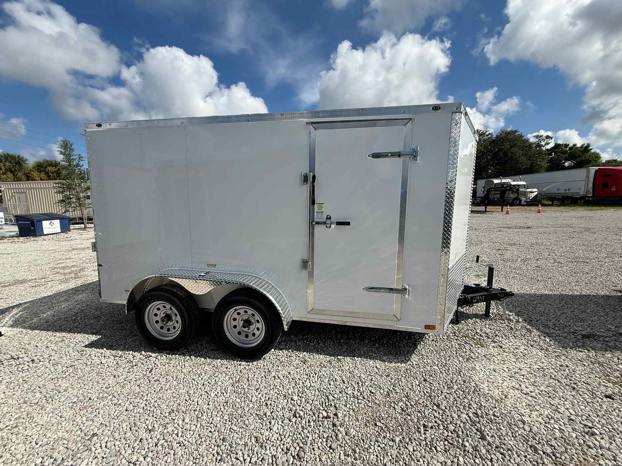 New 7×12 CYNERGY CARGO Enclosed Trailer