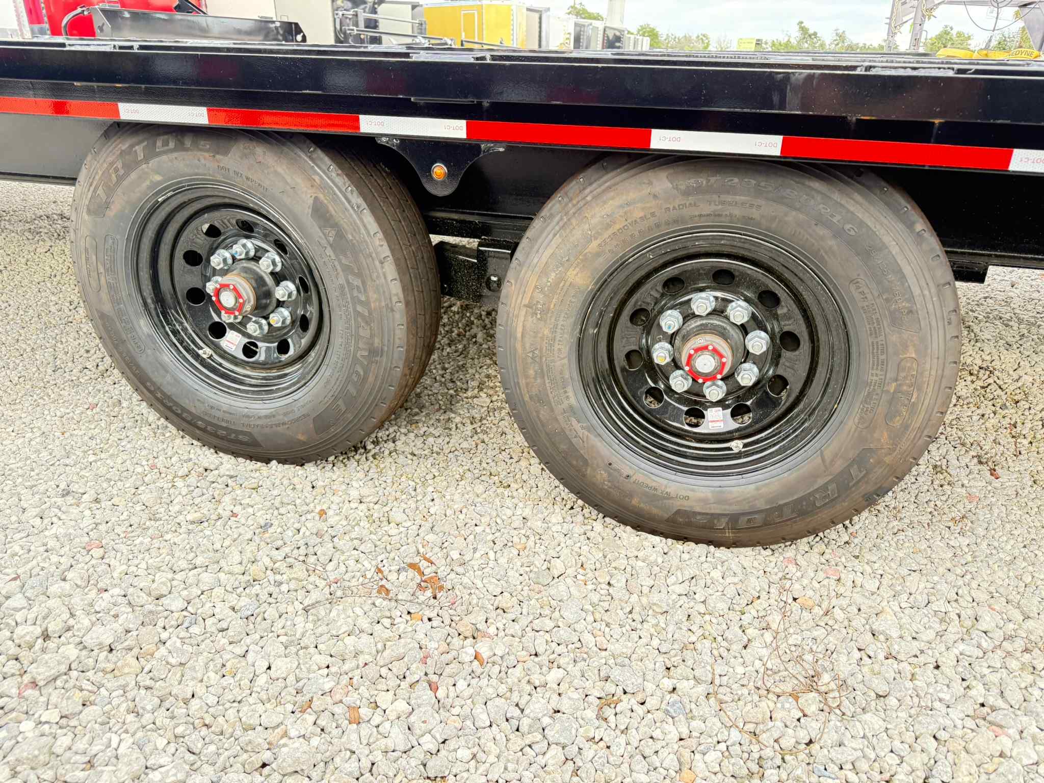 New 8.5×24 CALIBER Flatbed Trailer