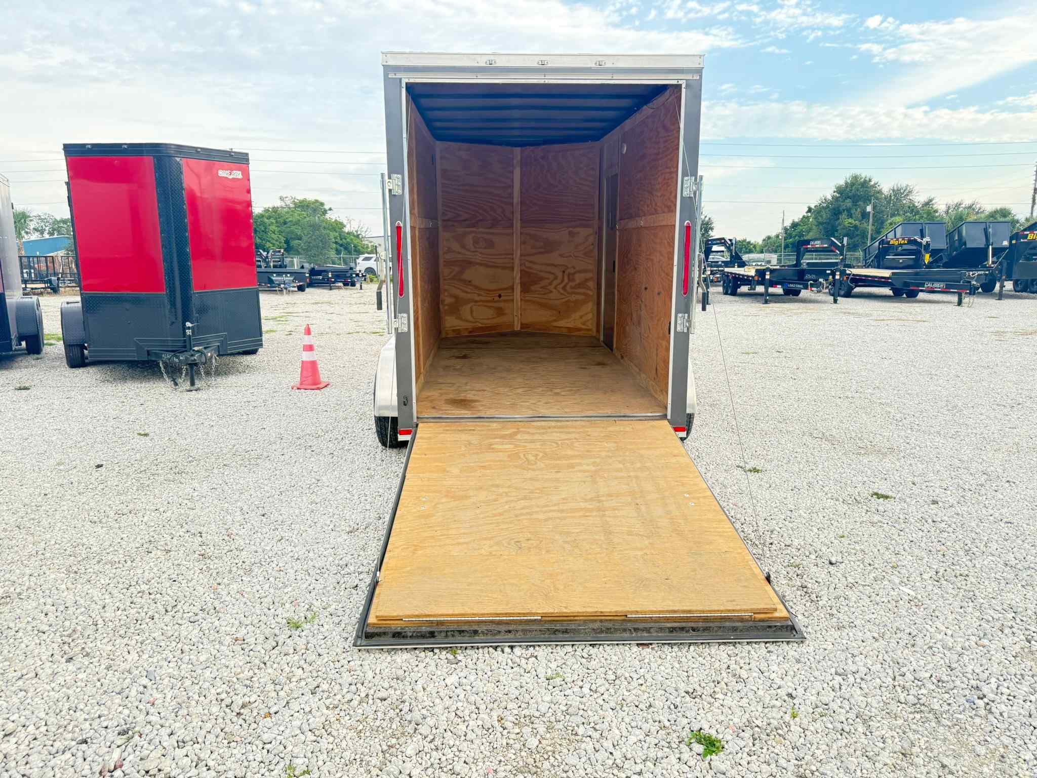 Used 6×12 QUALITY CARGO Enclosed Trailer