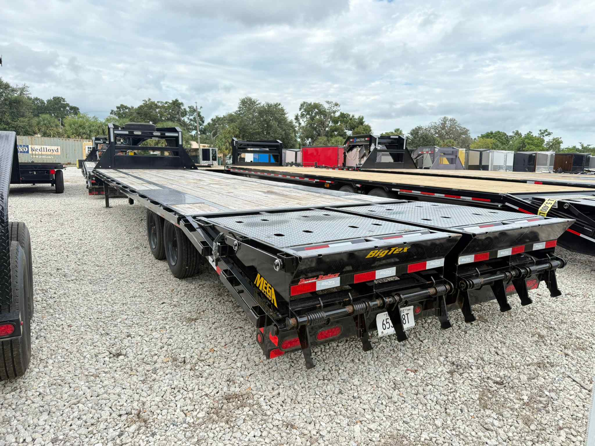 Used 8.5×30 BIG TEX Flatbed Trailer