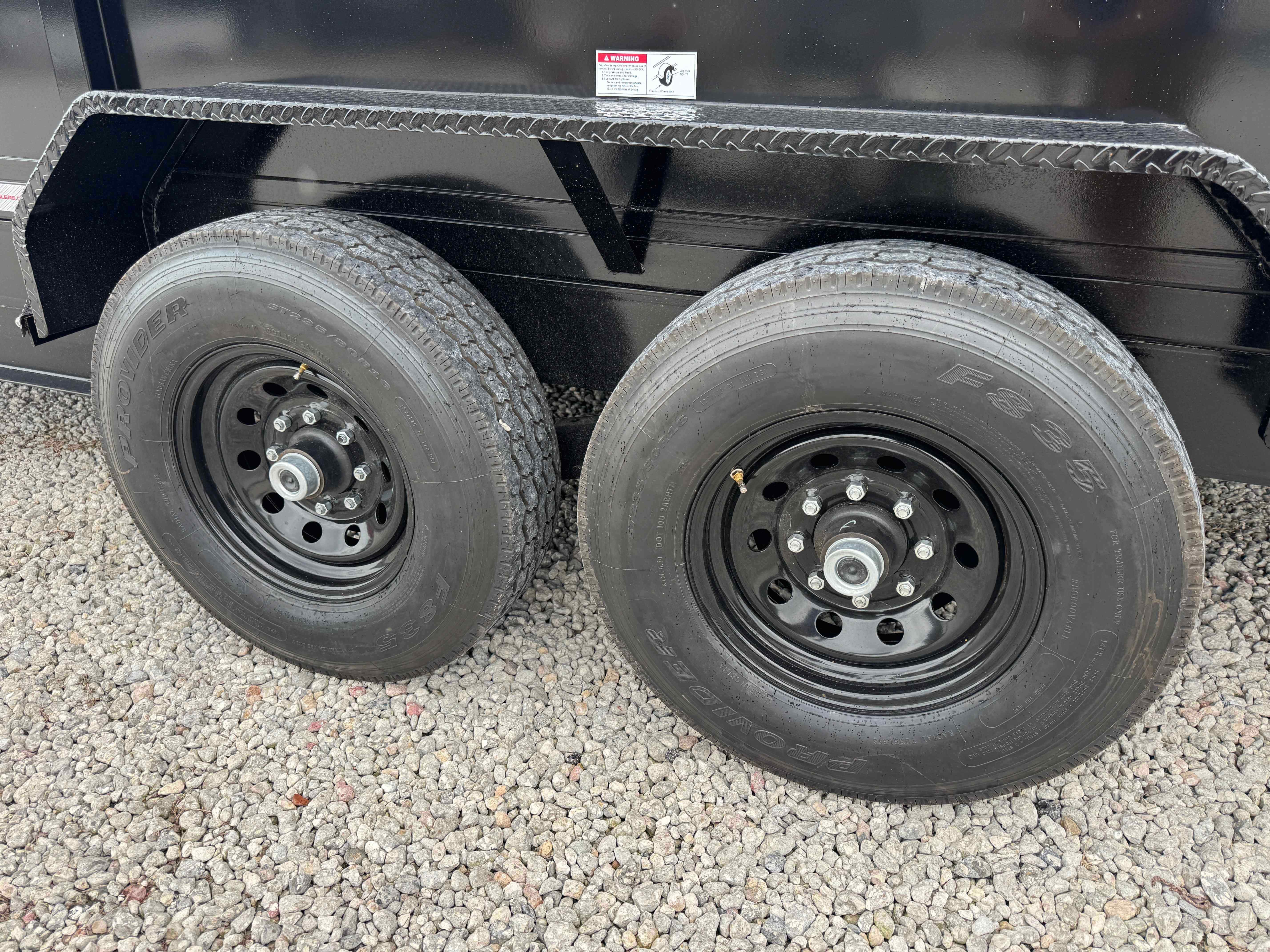 New 7×16 HaulNation Trailers Dump Trailer