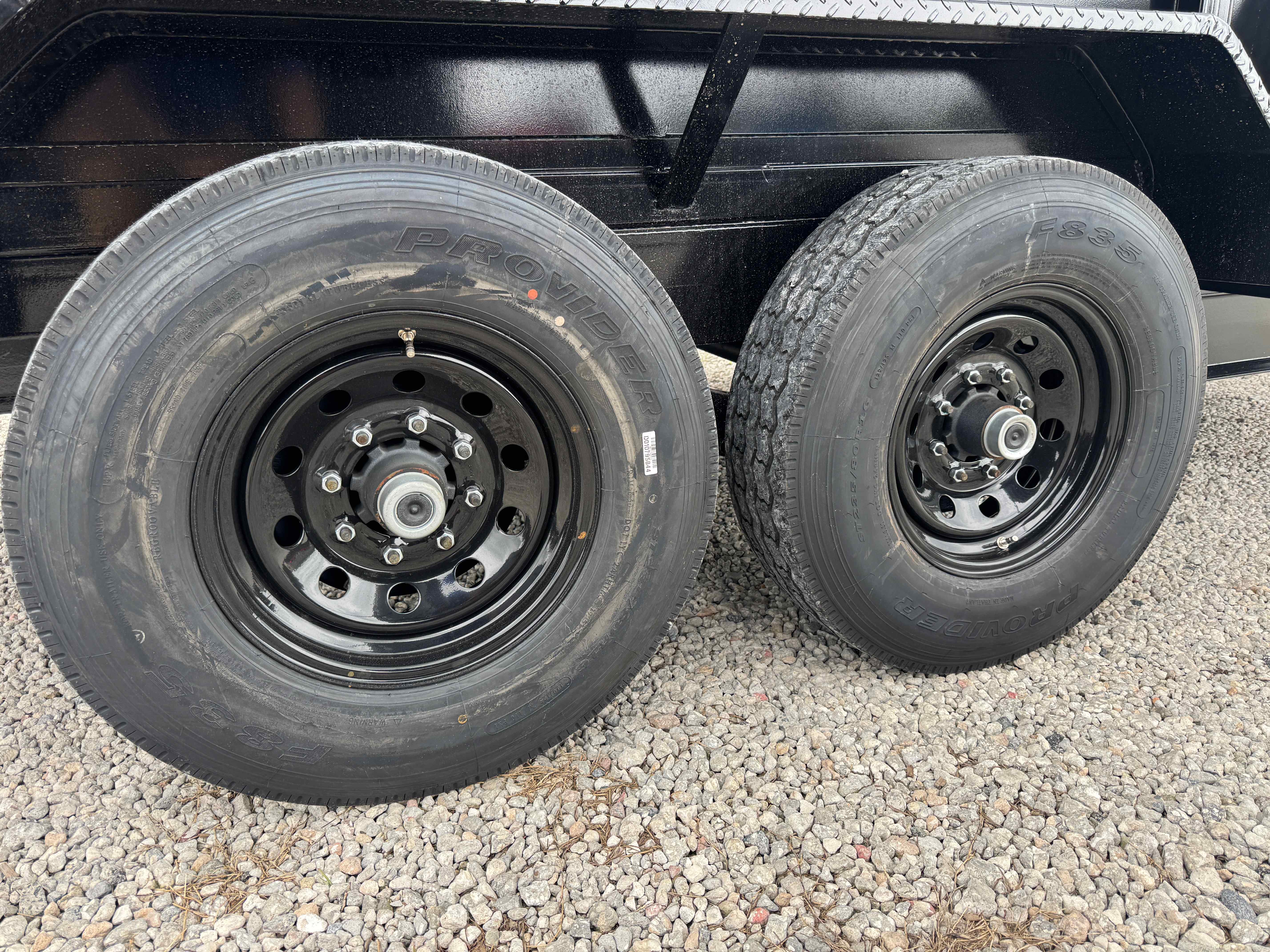 New 7×14 HaulNation Trailers Dump Trailer