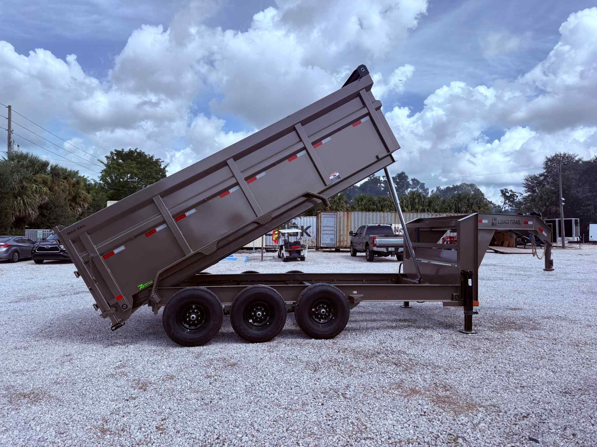 New 7×16 LOAD TRAIL Dump Trailer