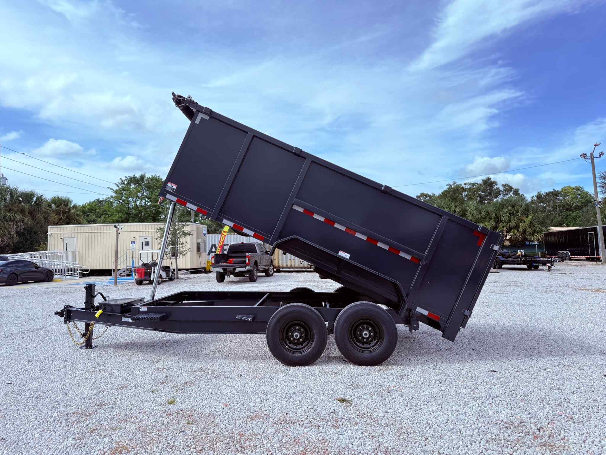 New 7×14 HaulNation Trailers Dump Trailer
