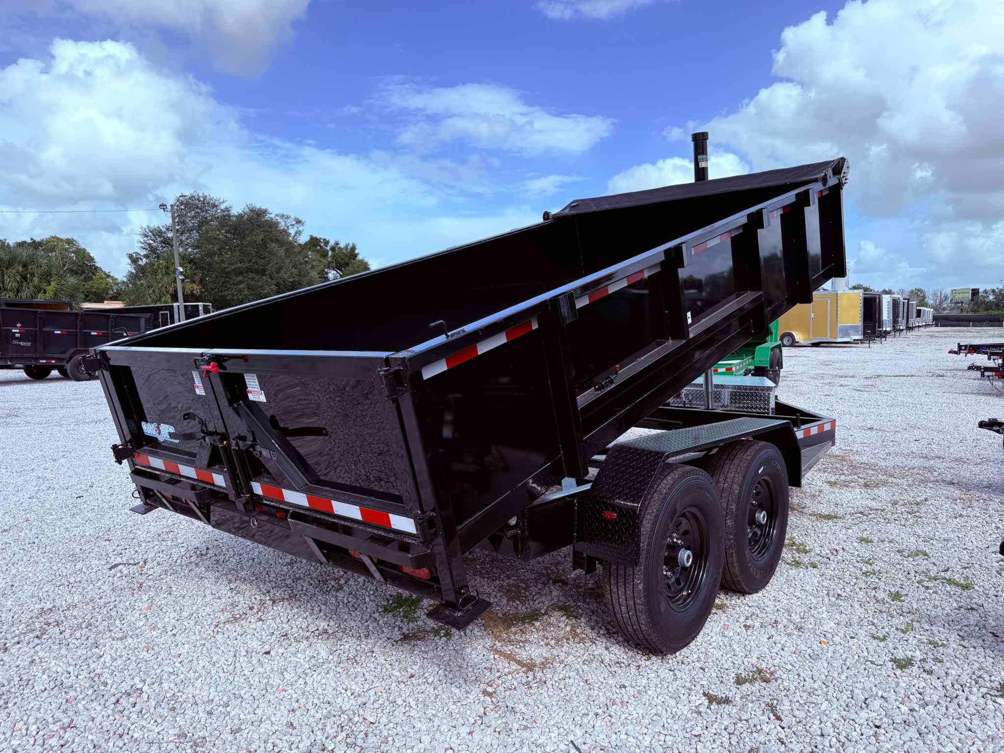 New 7×14 CYNERGY CARGO Dump Trailer