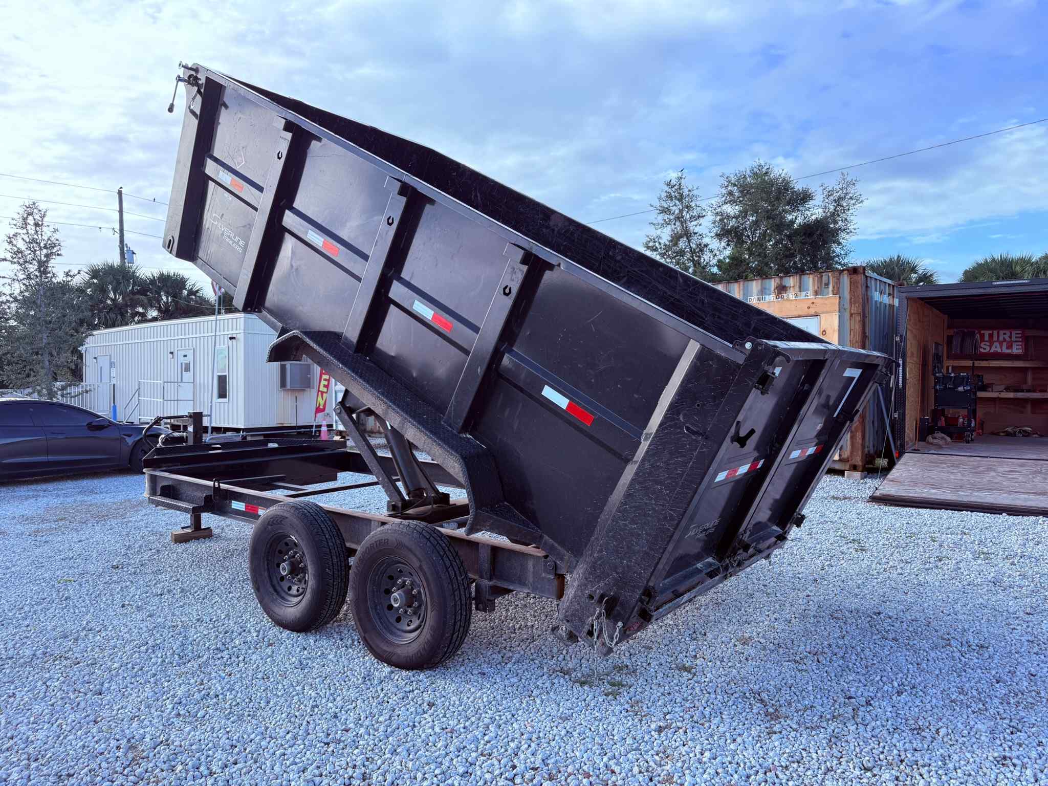 Used 7×14 ED Dump Trailer