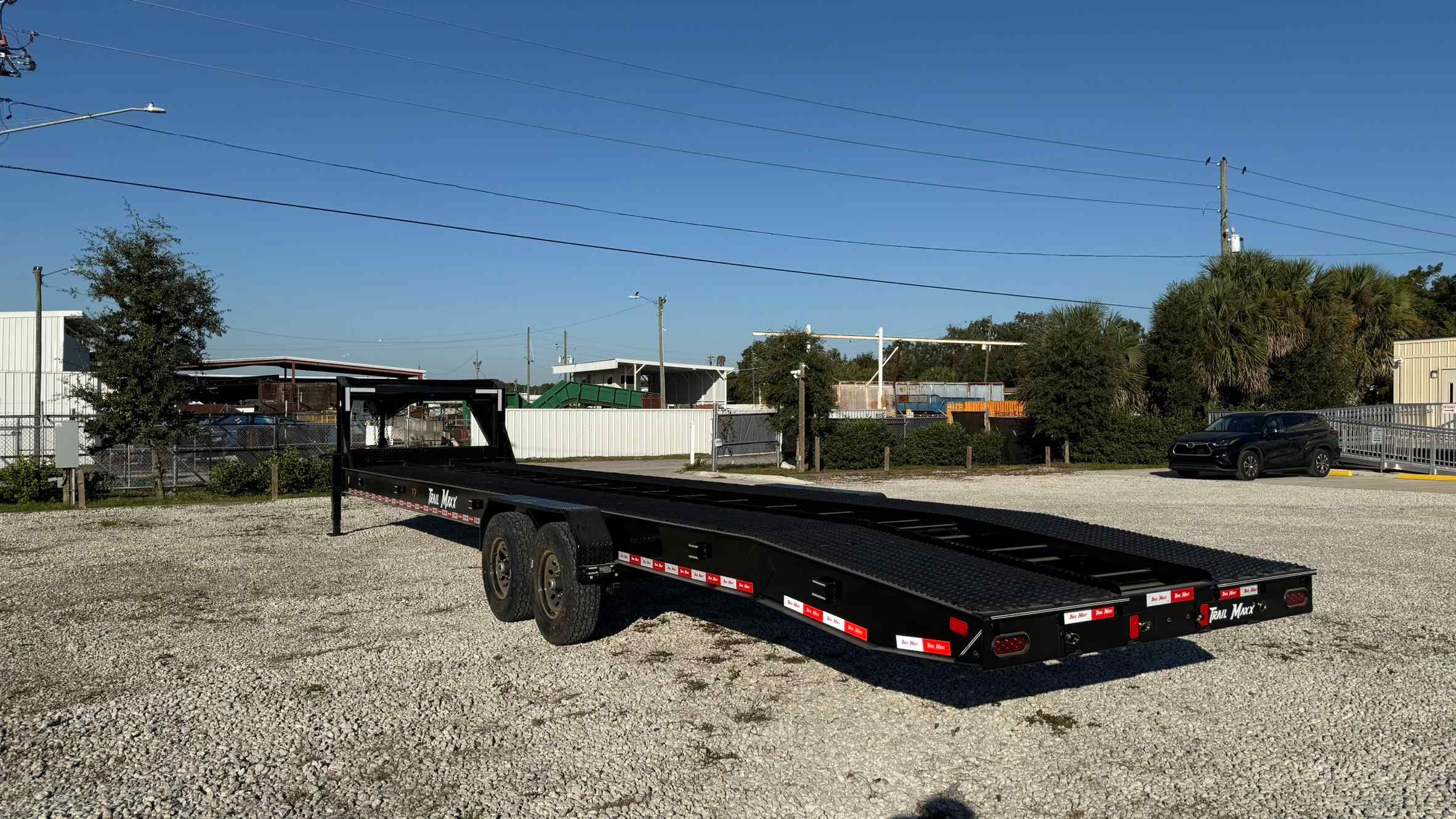 New 7×36 TRAILMAXX Car Trailer