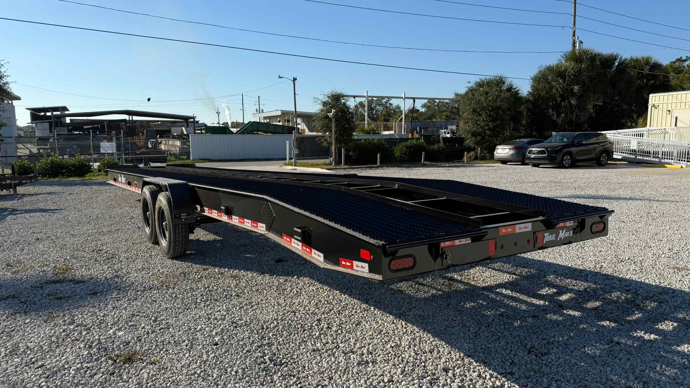 New 7×36 TRAILMAXX Car Trailer