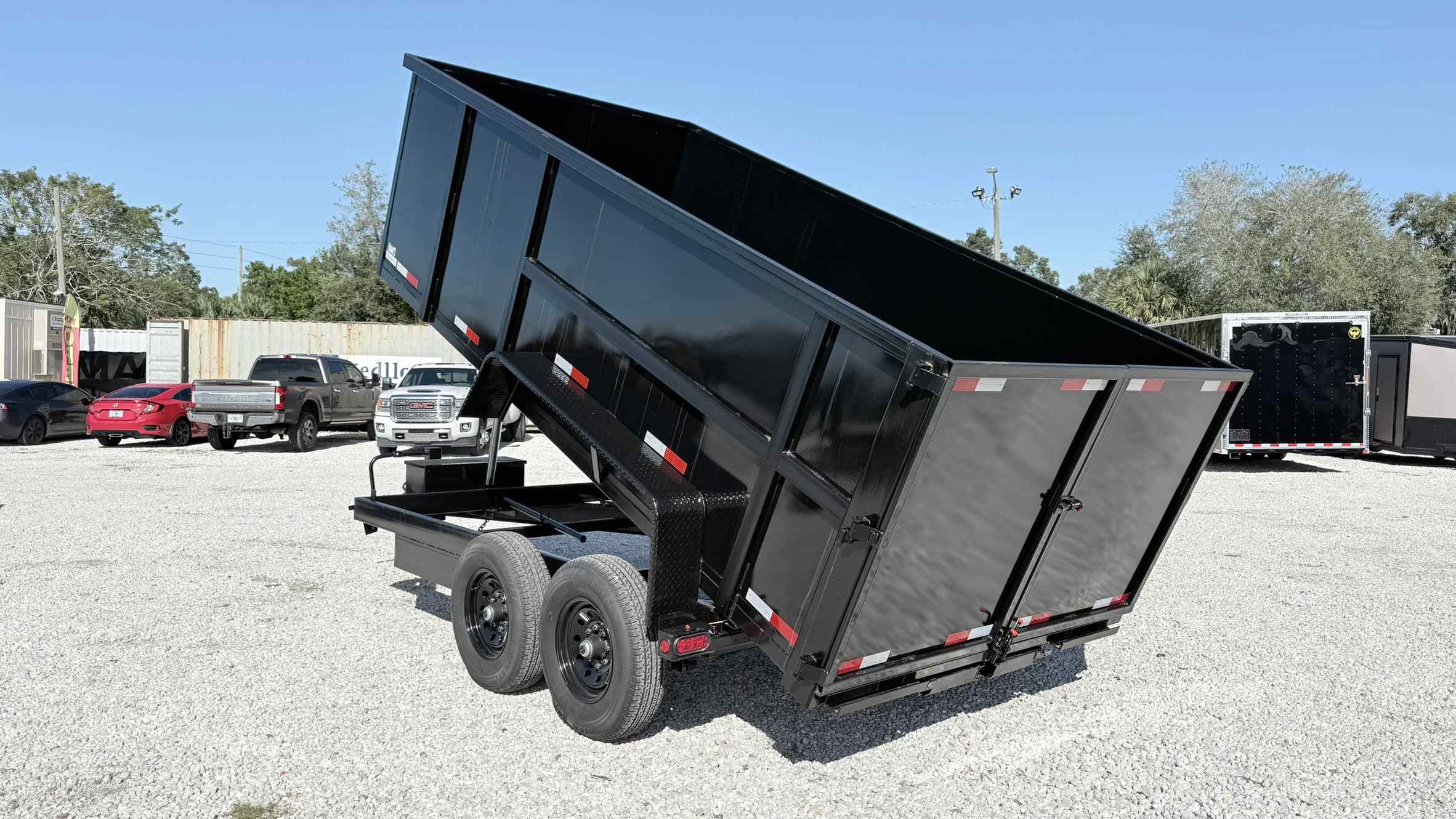 New 7×14 TAYLOR TRAILERS Dump Trailer