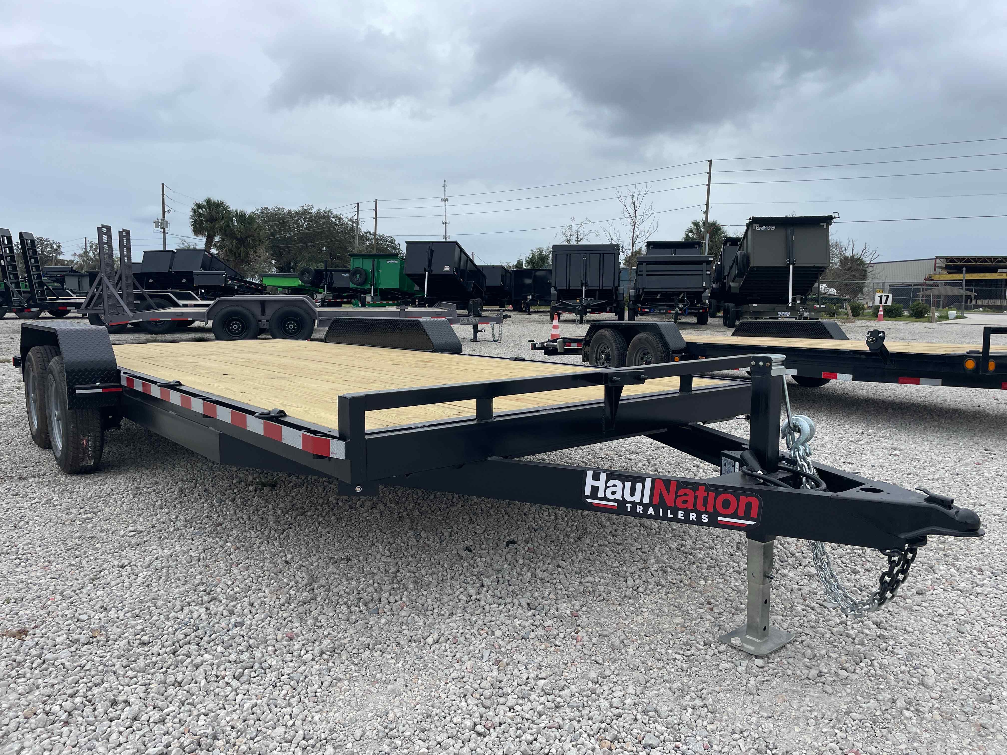 New 7×20 WORLDWIDE TRAILERS Car Trailer