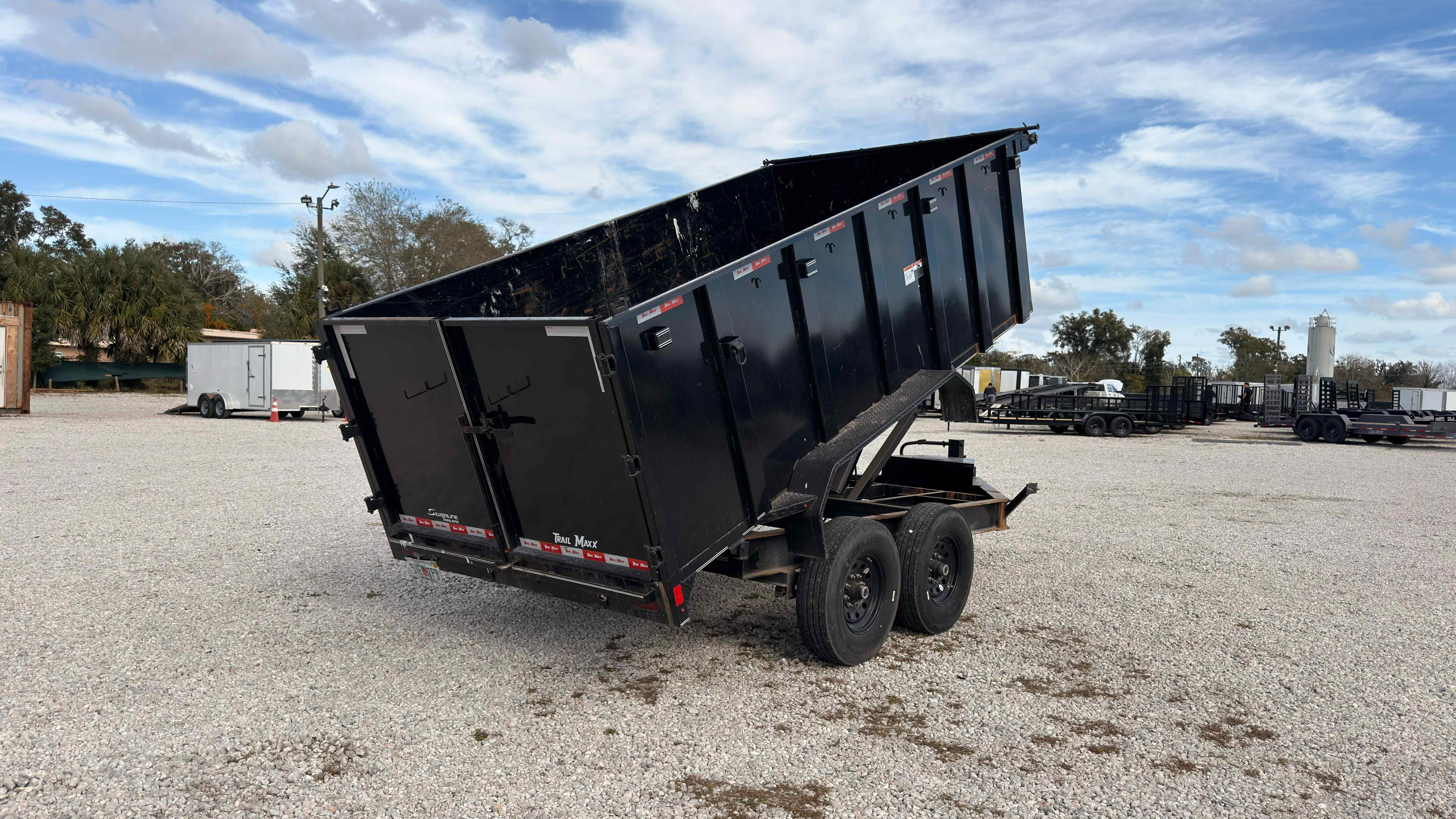 Used 7×14 TRAILMAXX Dump Trailer