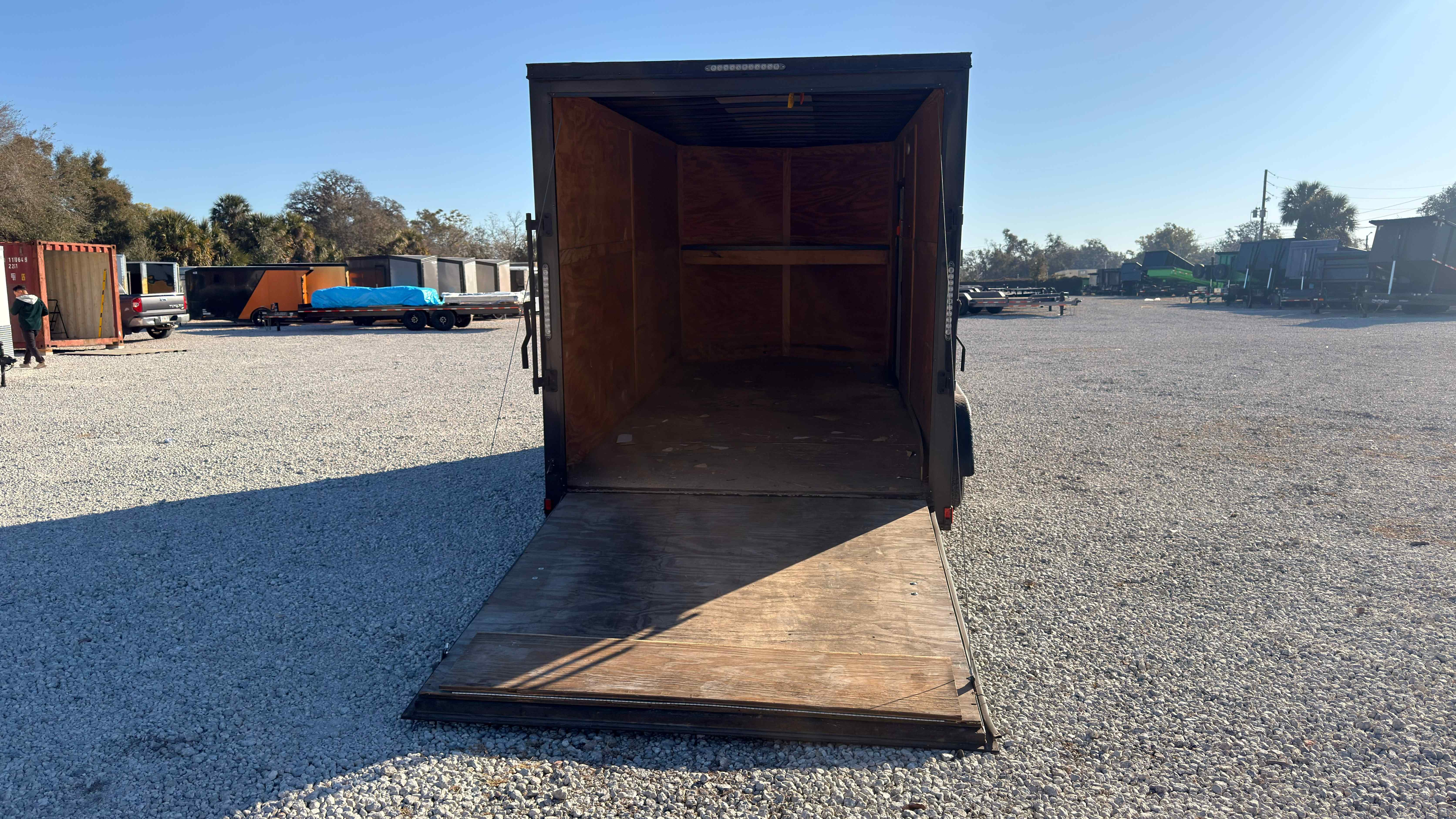 Used 7×16 GIDDY UP Enclosed Trailer
