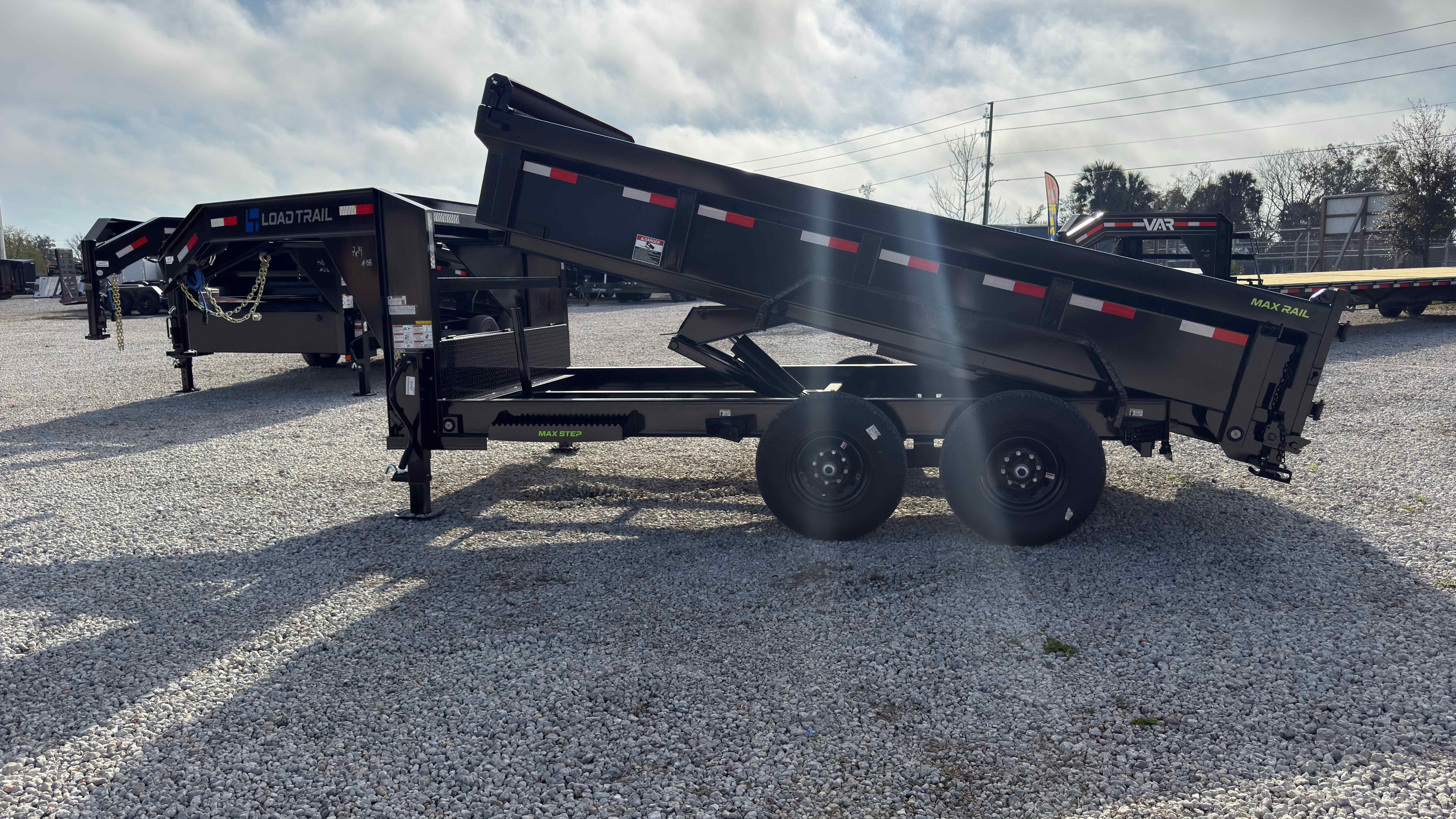 New 7×14 LOAD TRAIL Dump Trailer