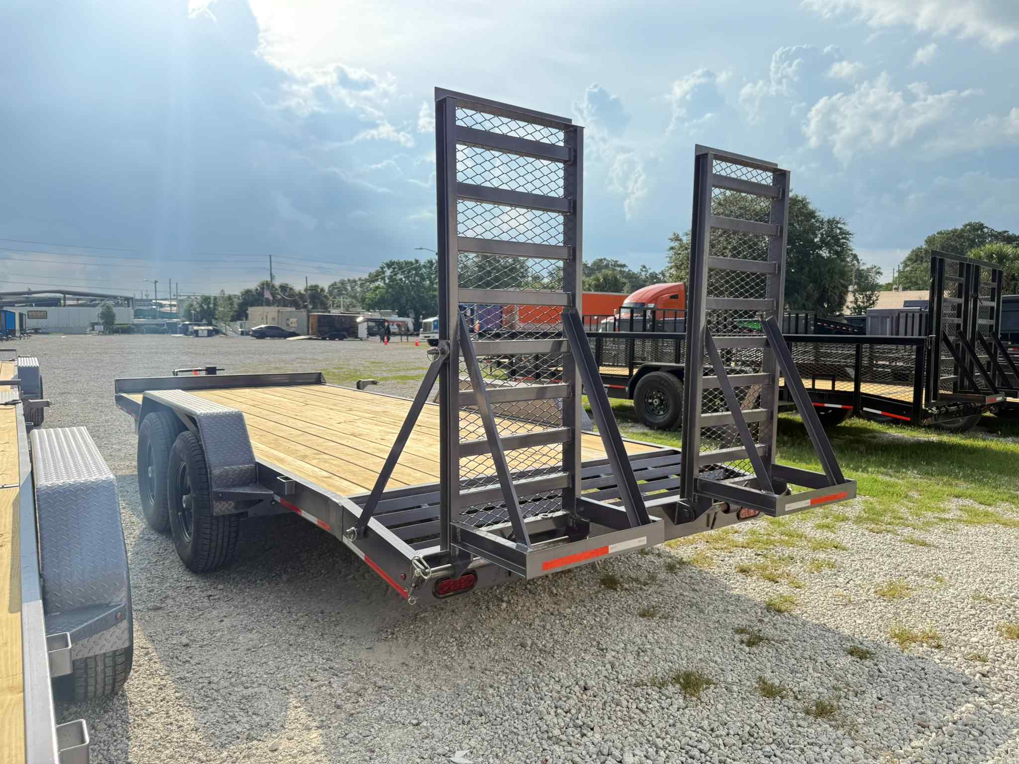 New 7×20 CALIBER Equipment Trailer