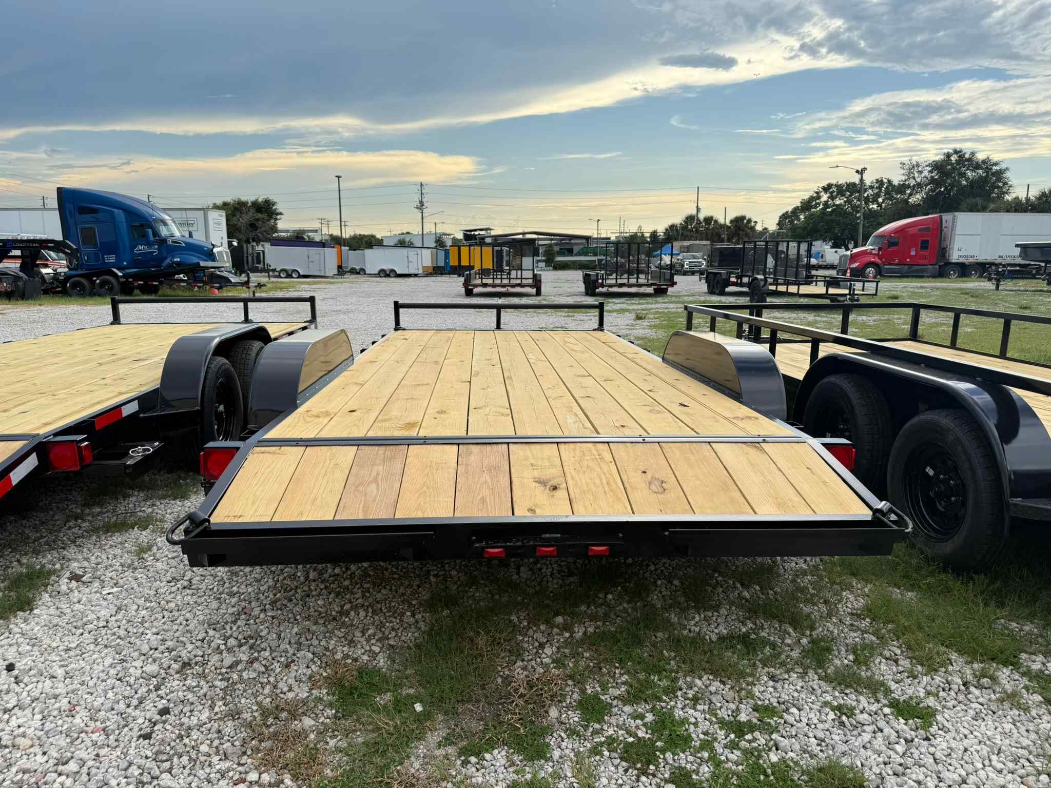New 7×18 BYE RITE TRAILER Car Trailer