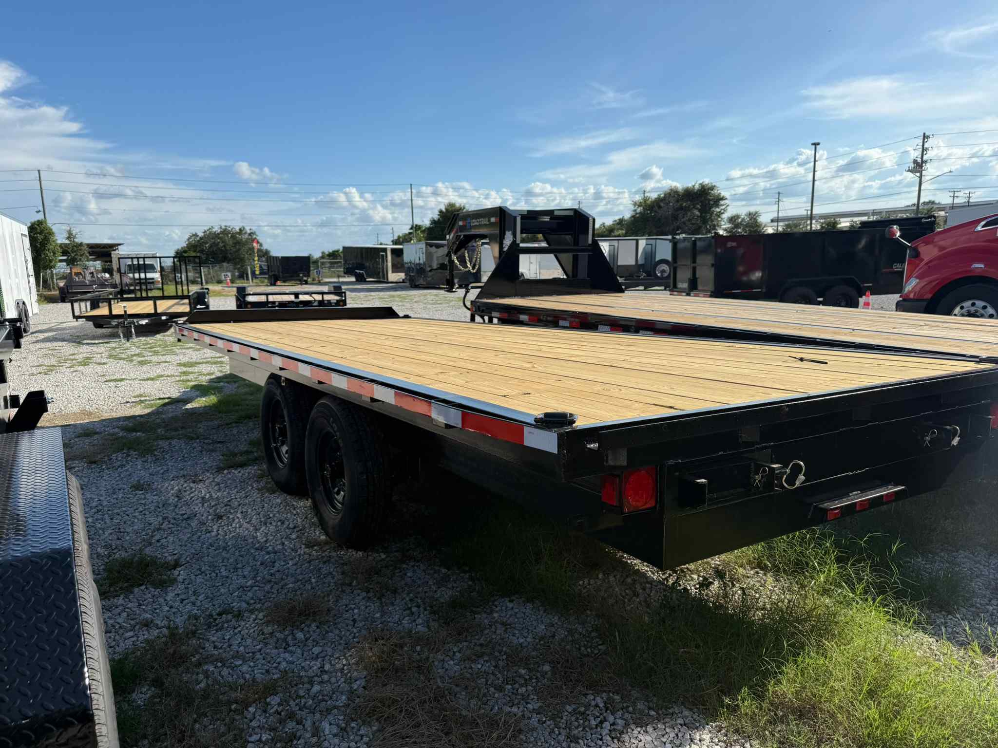 New 8.5×20 BYE RITE TRAILER Flatbed Trailer