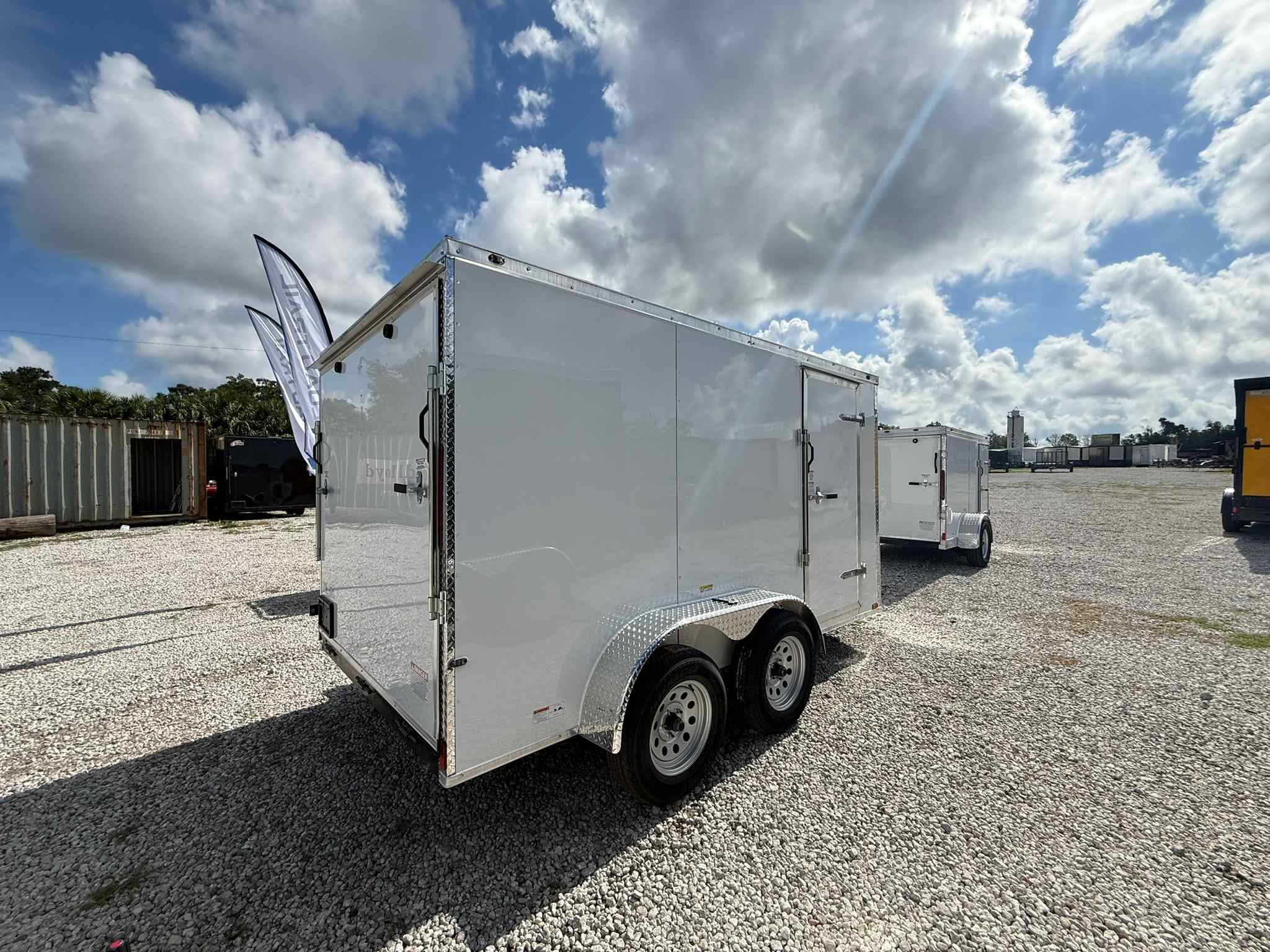 New 7×12 CYNERGY CARGO Enclosed Trailer