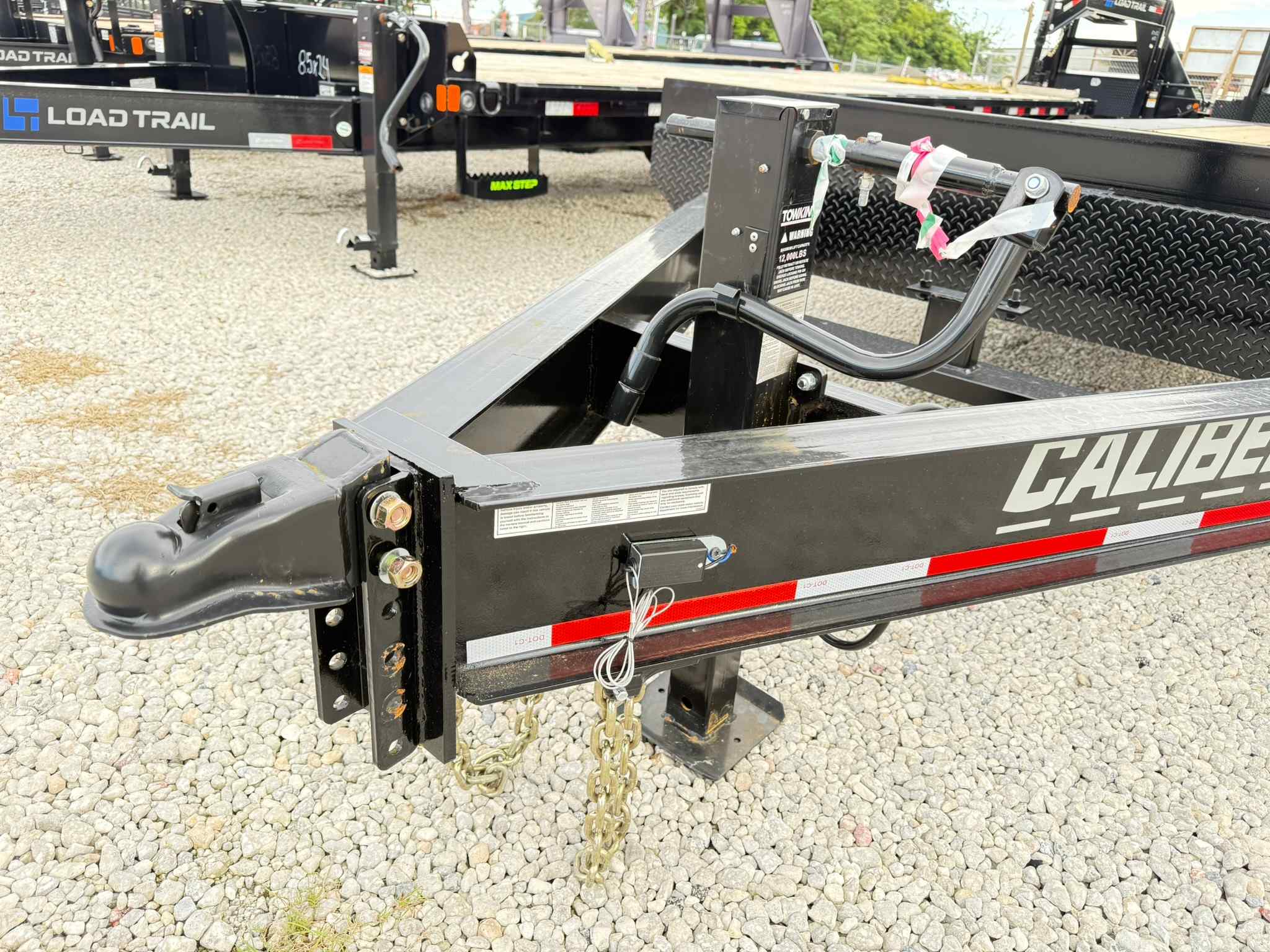 New 8.5×24 CALIBER Flatbed Trailer