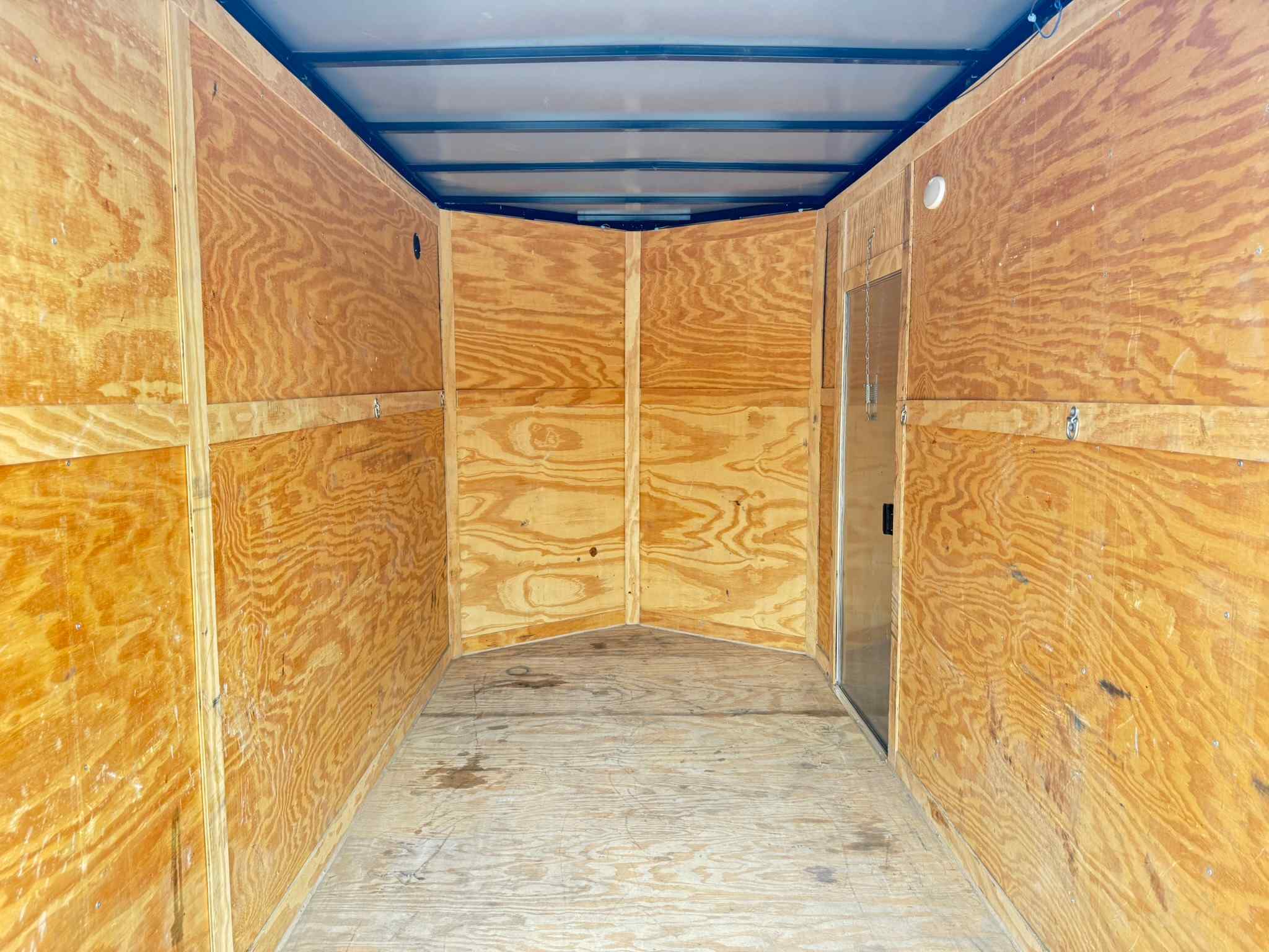 Used 6×12 QUALITY CARGO Enclosed Trailer