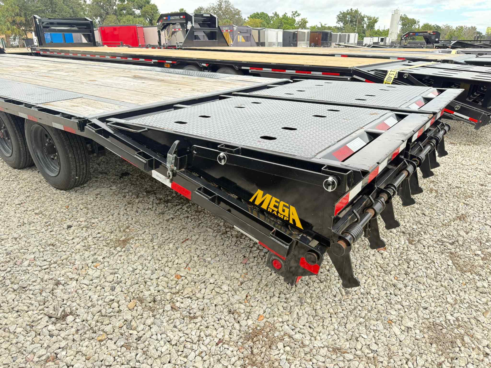 Used 8.5×30 BIG TEX Flatbed Trailer