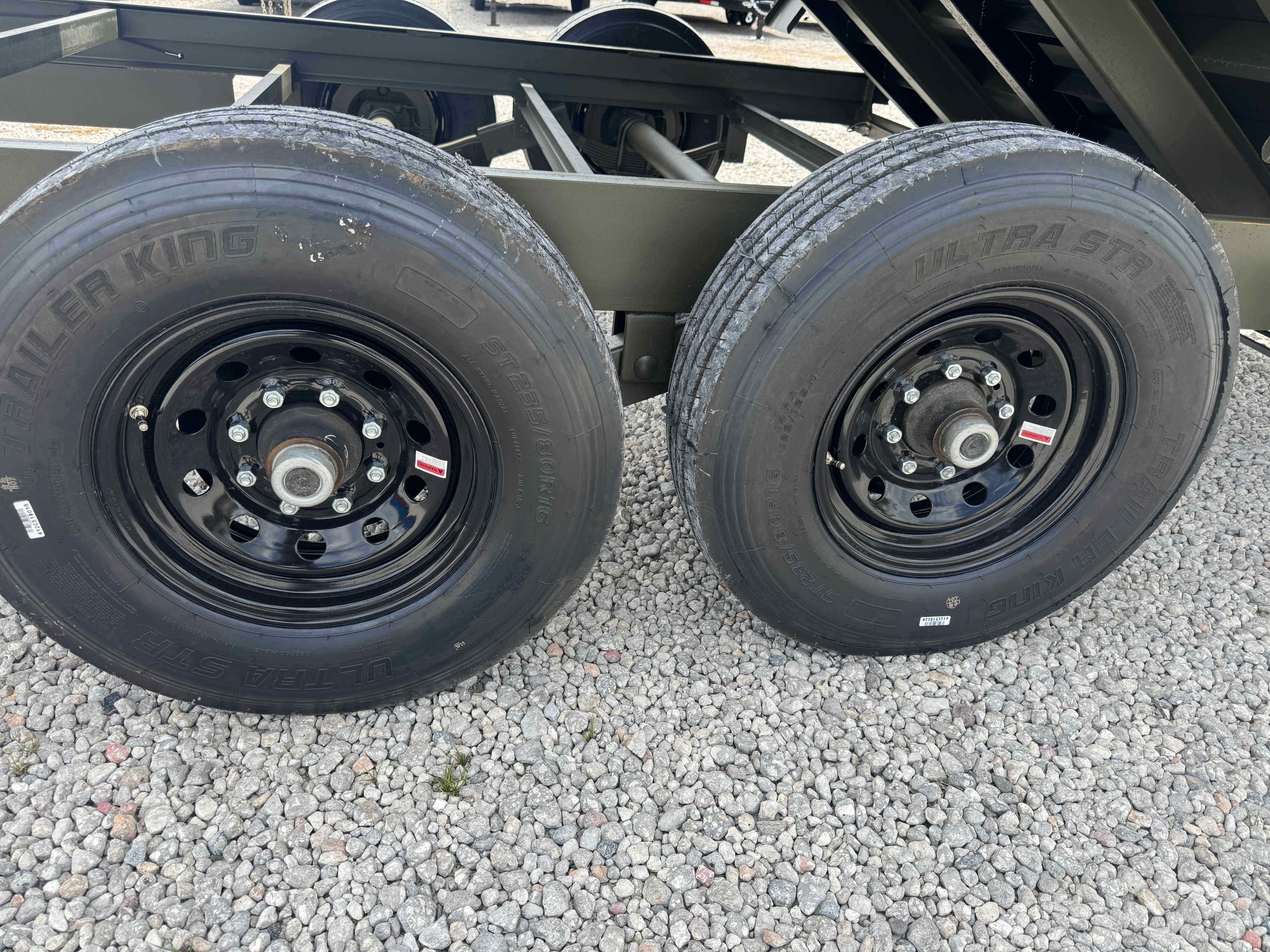 New 7×16 HaulNation Trailers Dump Trailer