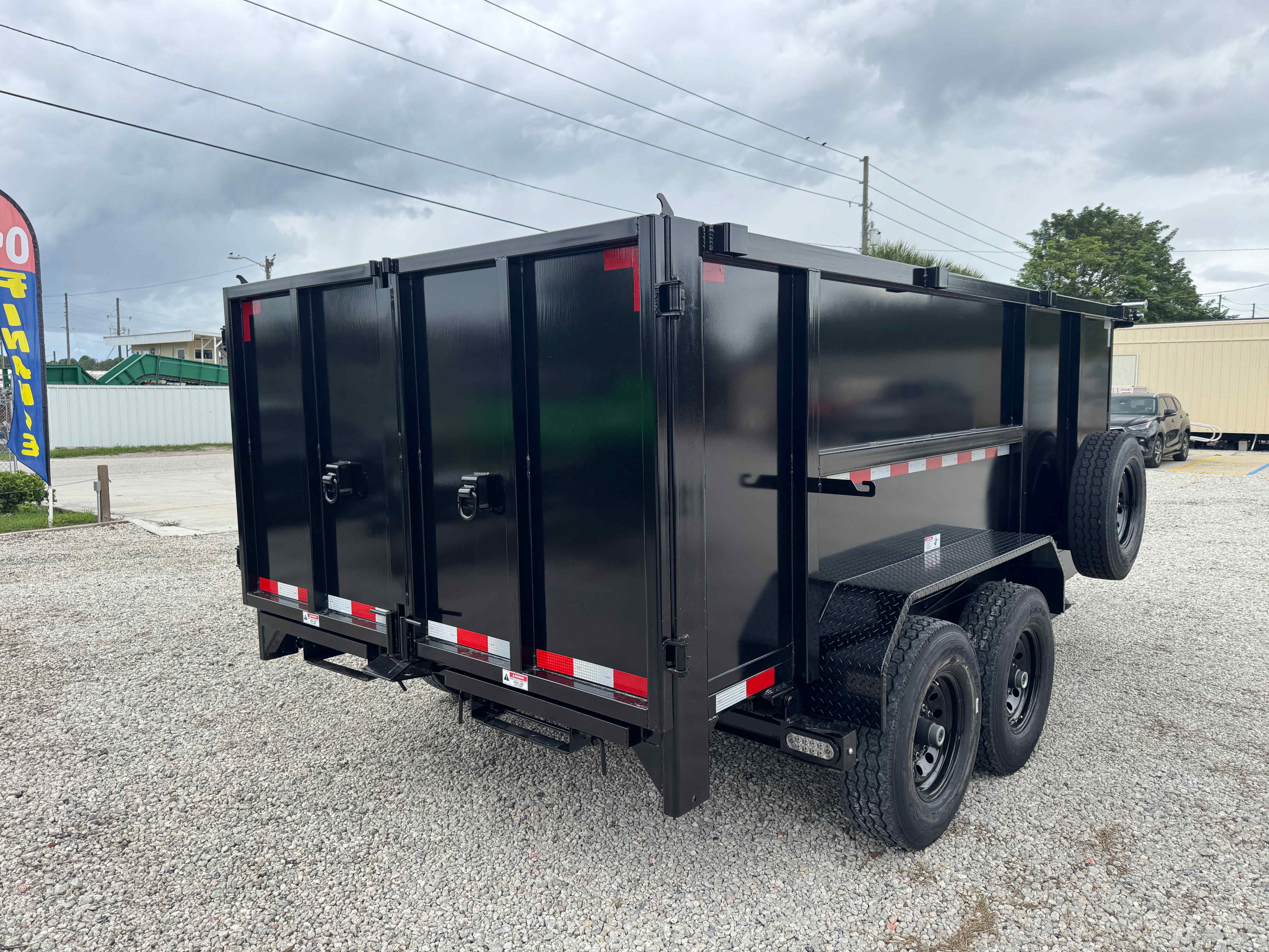 New 7×14 HaulNation Trailers Dump Trailer