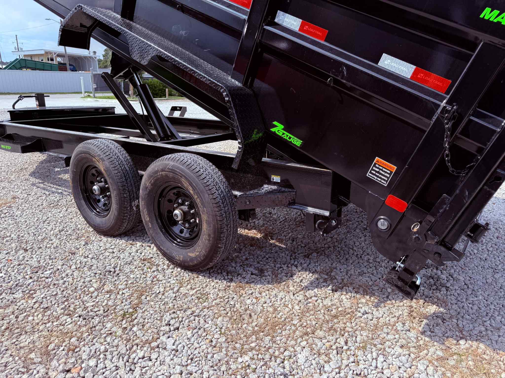 New 7×16 LOAD TRAIL Dump Trailer