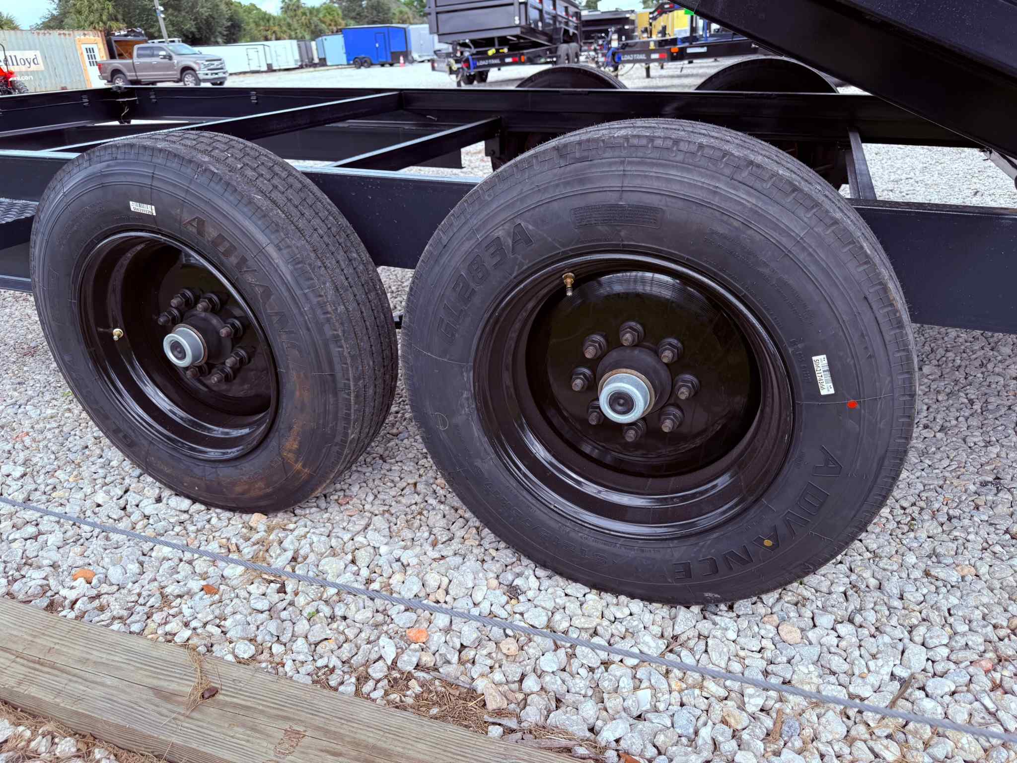 New 7×16 HaulNation Trailers Dump Trailer