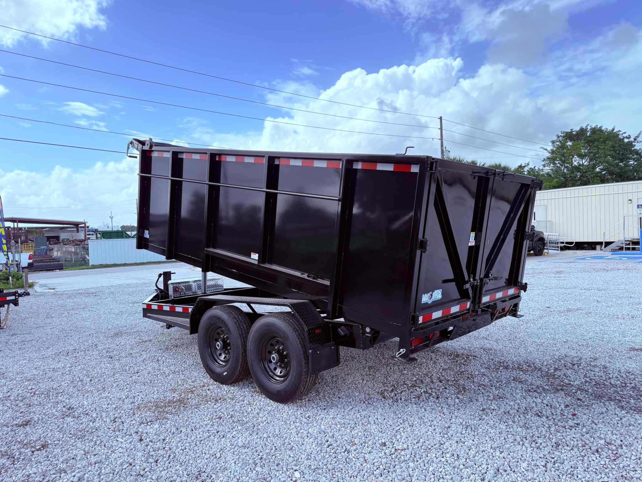New 7×14 CYNERGY CARGO Dump Trailer