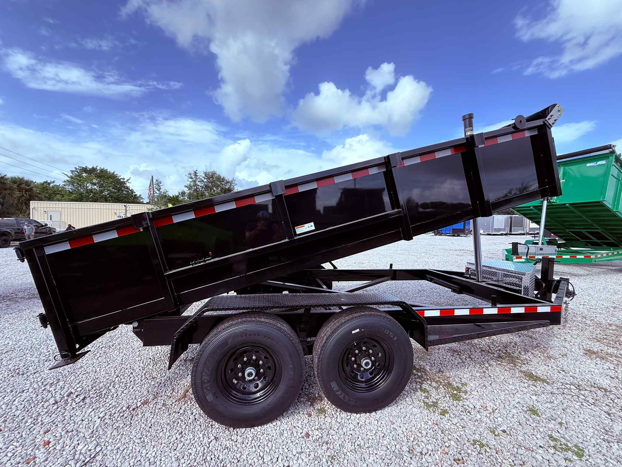 New 7×14 CYNERGY CARGO Dump Trailer