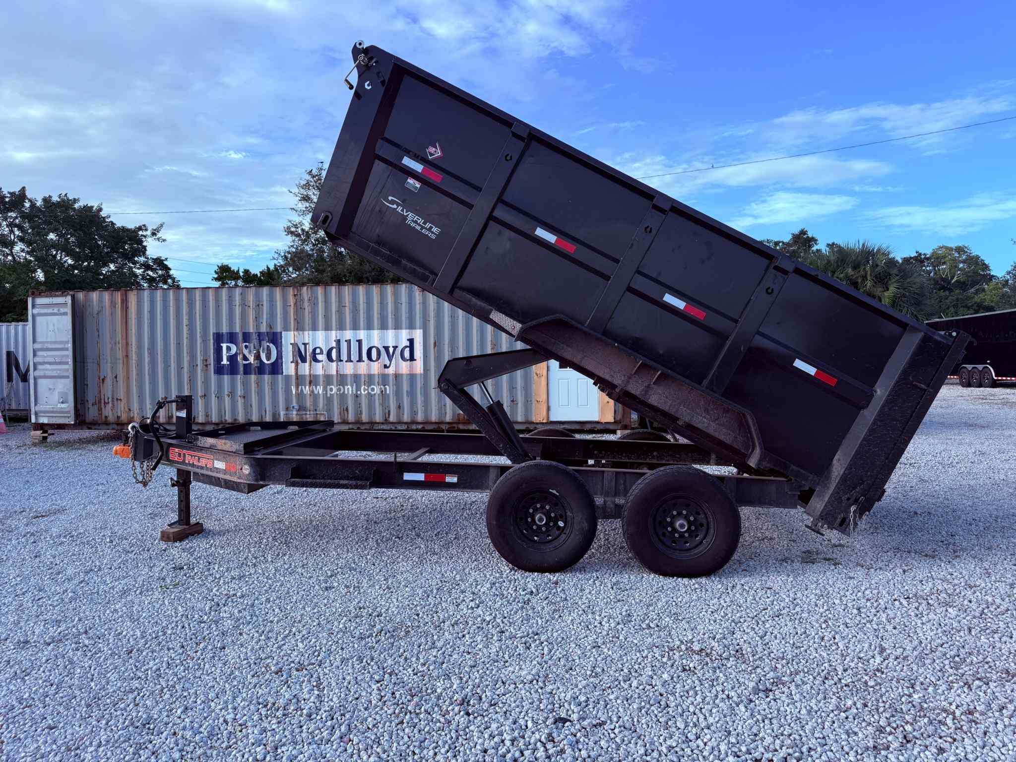 Used 7×14 ED Dump Trailer