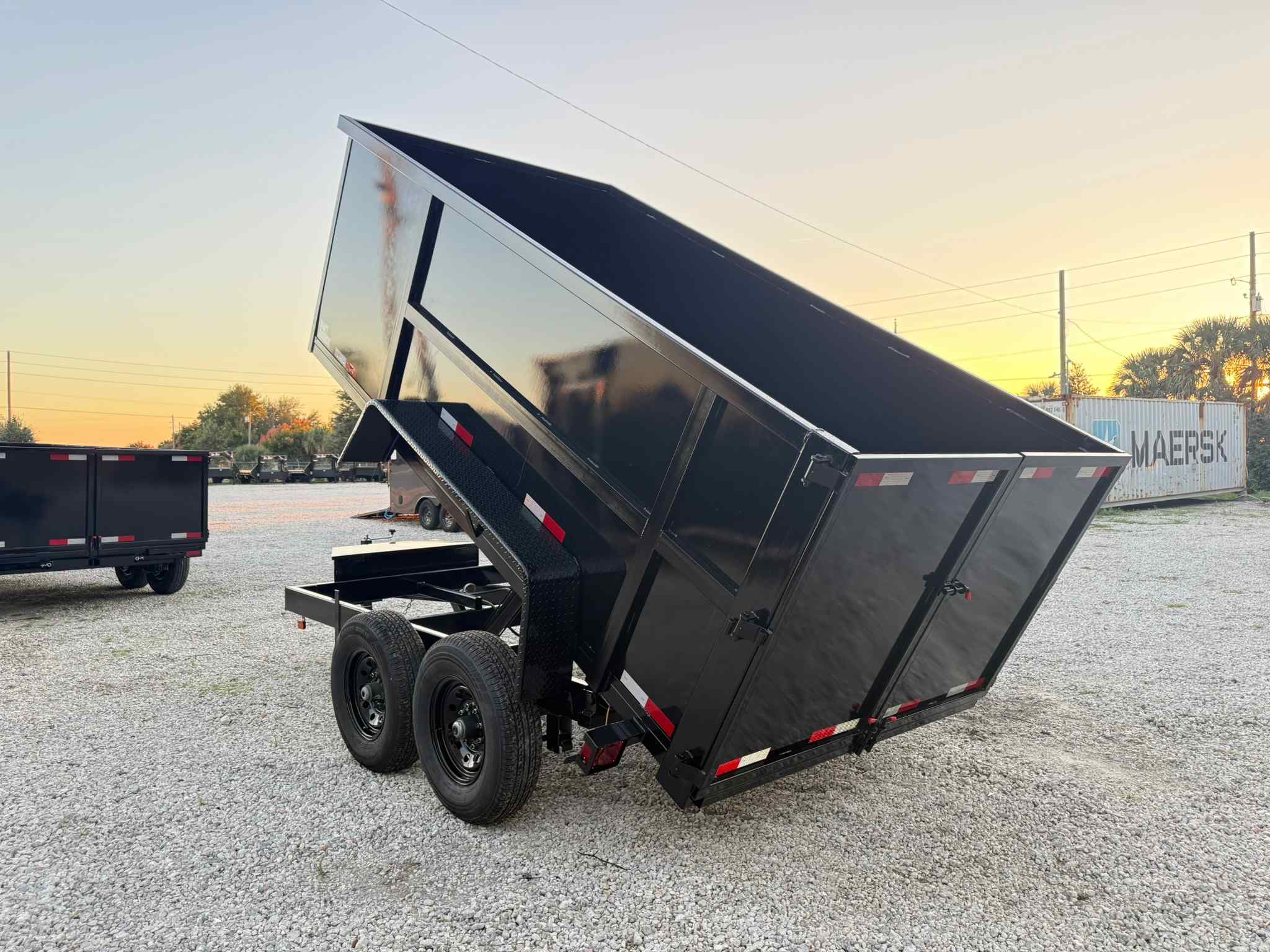 New 6×12 TAYLOR TRAILERS Dump Trailer