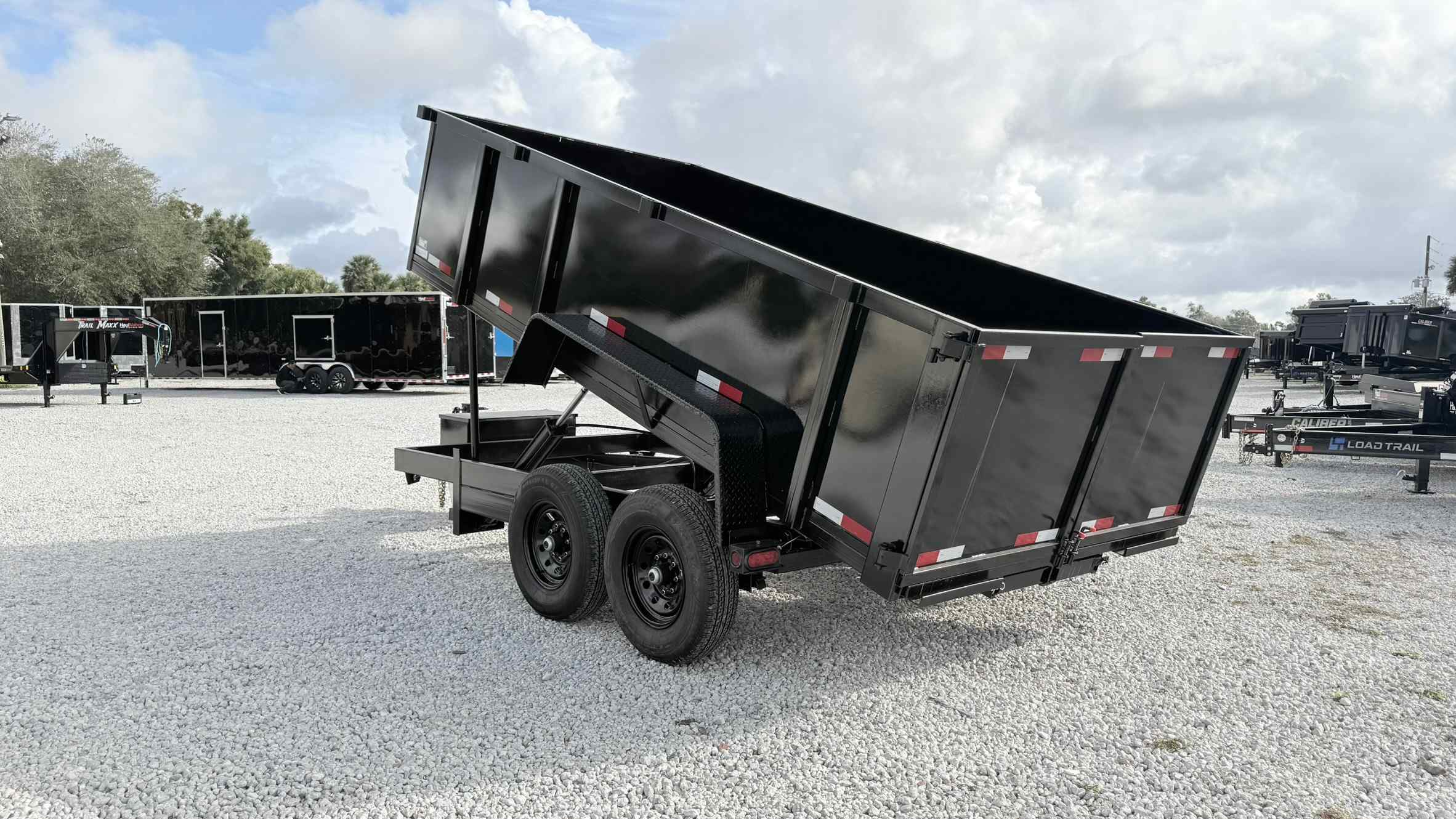 New 7×14 TAYLOR TRAILERS Dump Trailer