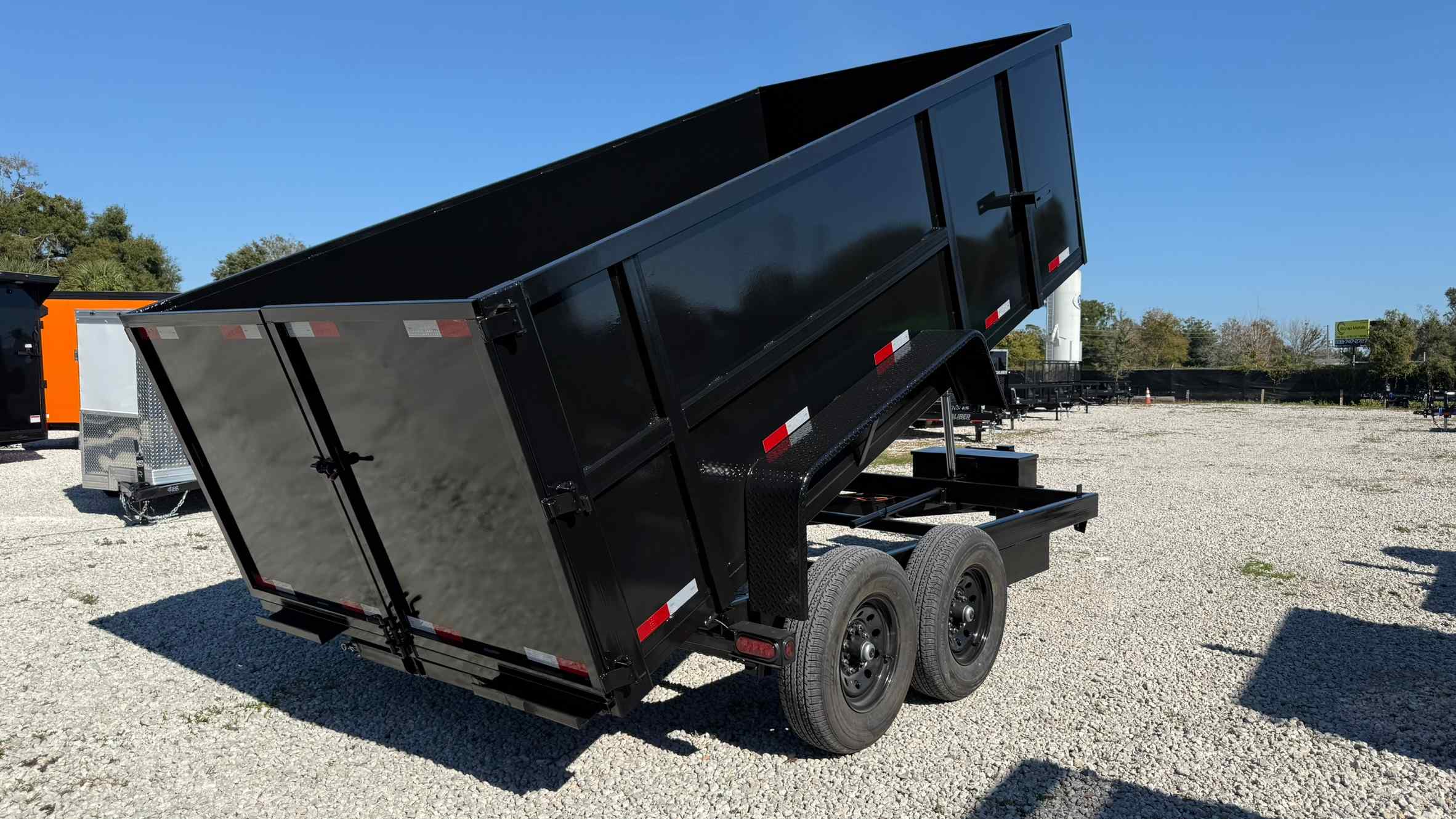 New 7×14 TAYLOR TRAILERS Dump Trailer