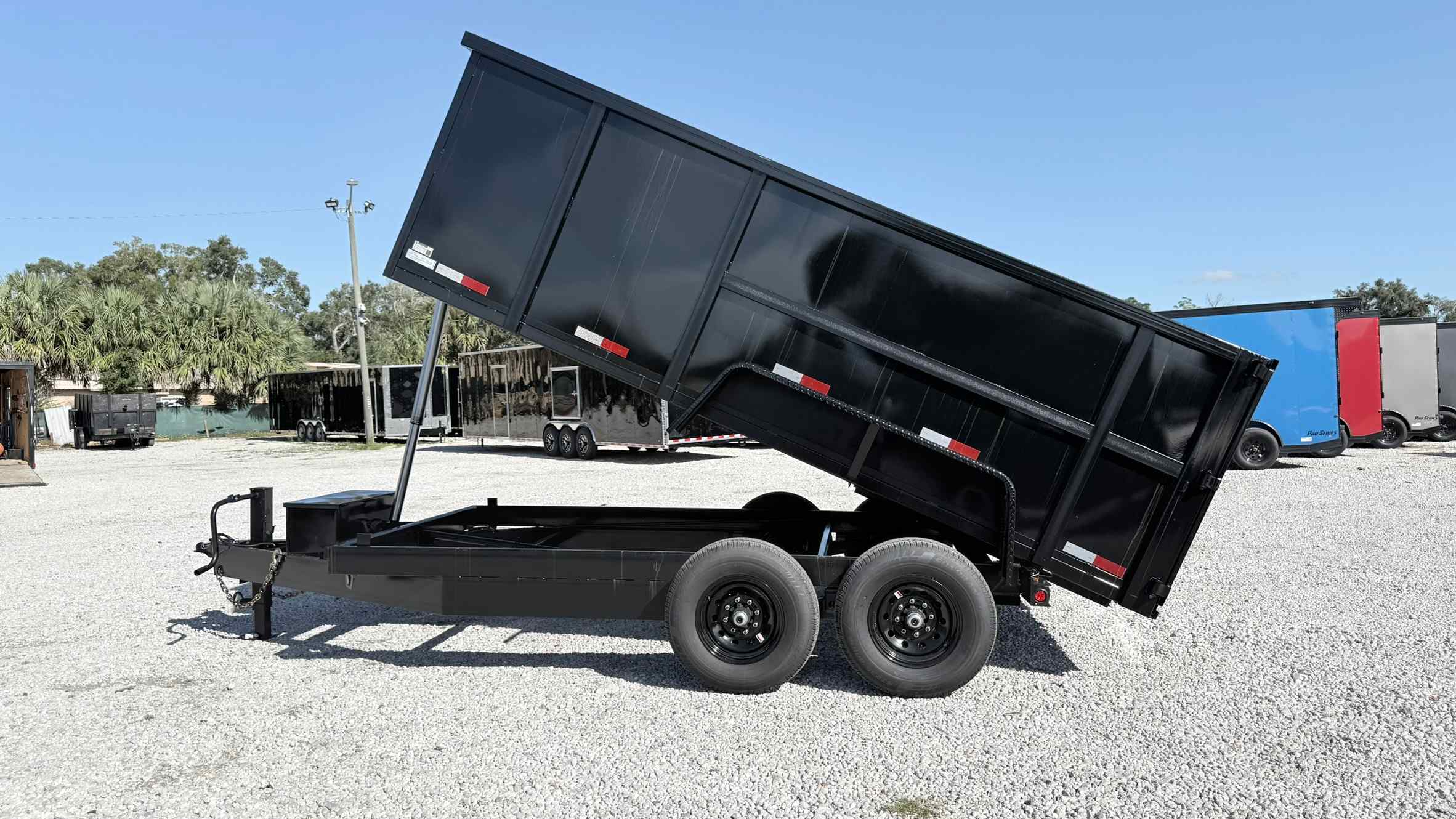 New 7×14 TAYLOR TRAILERS Dump Trailer