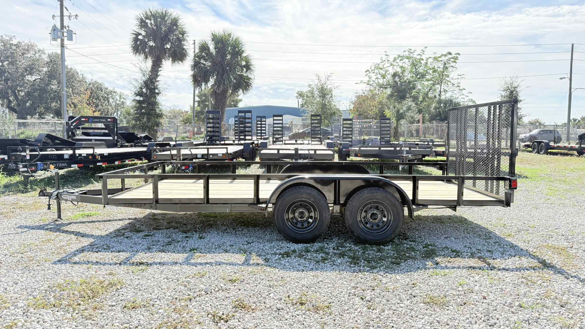 New 7×16 BYE RITE TRAILER Utility Trailer