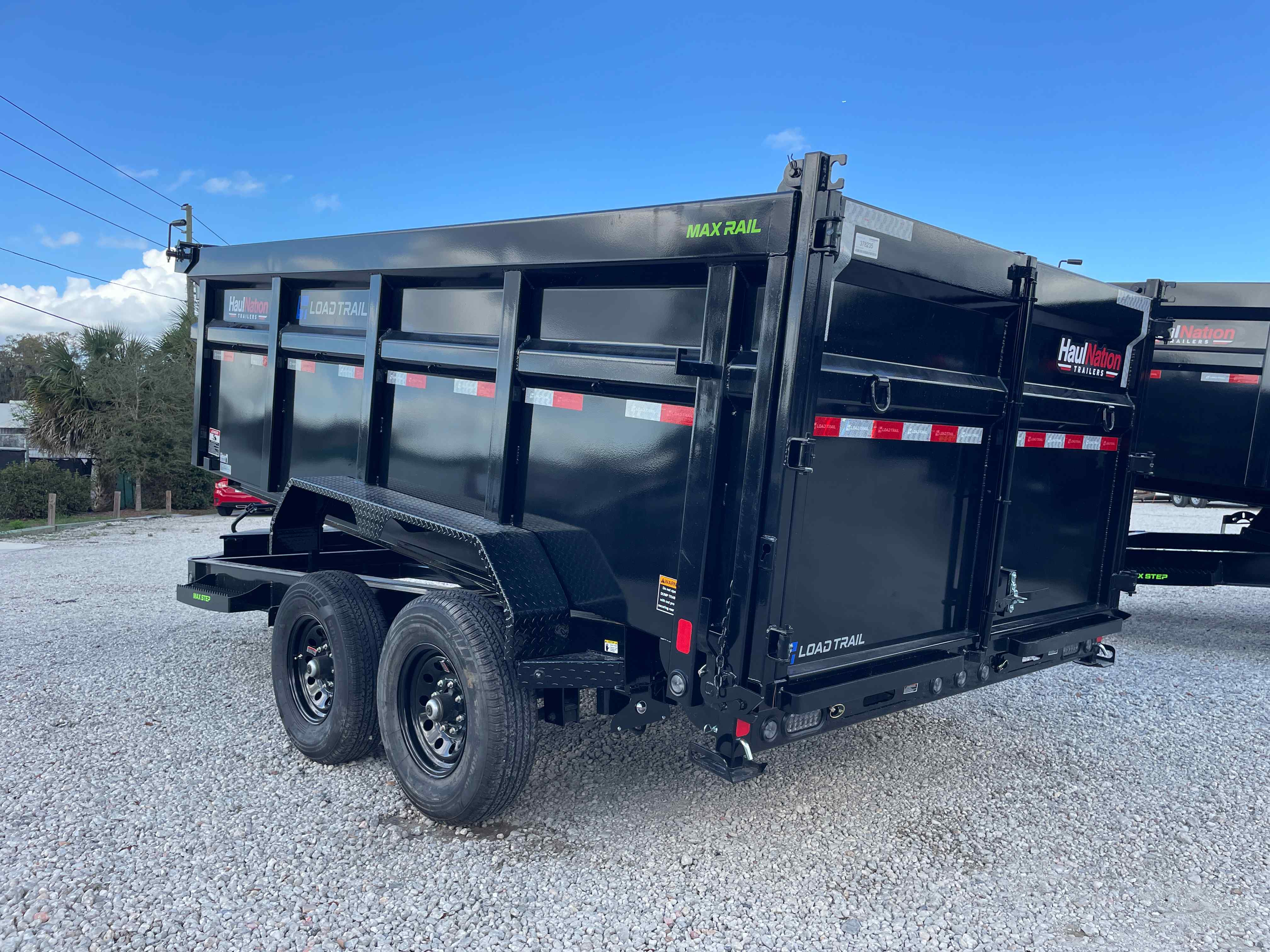 New 7×14 LOAD TRAIL Dump Trailer
