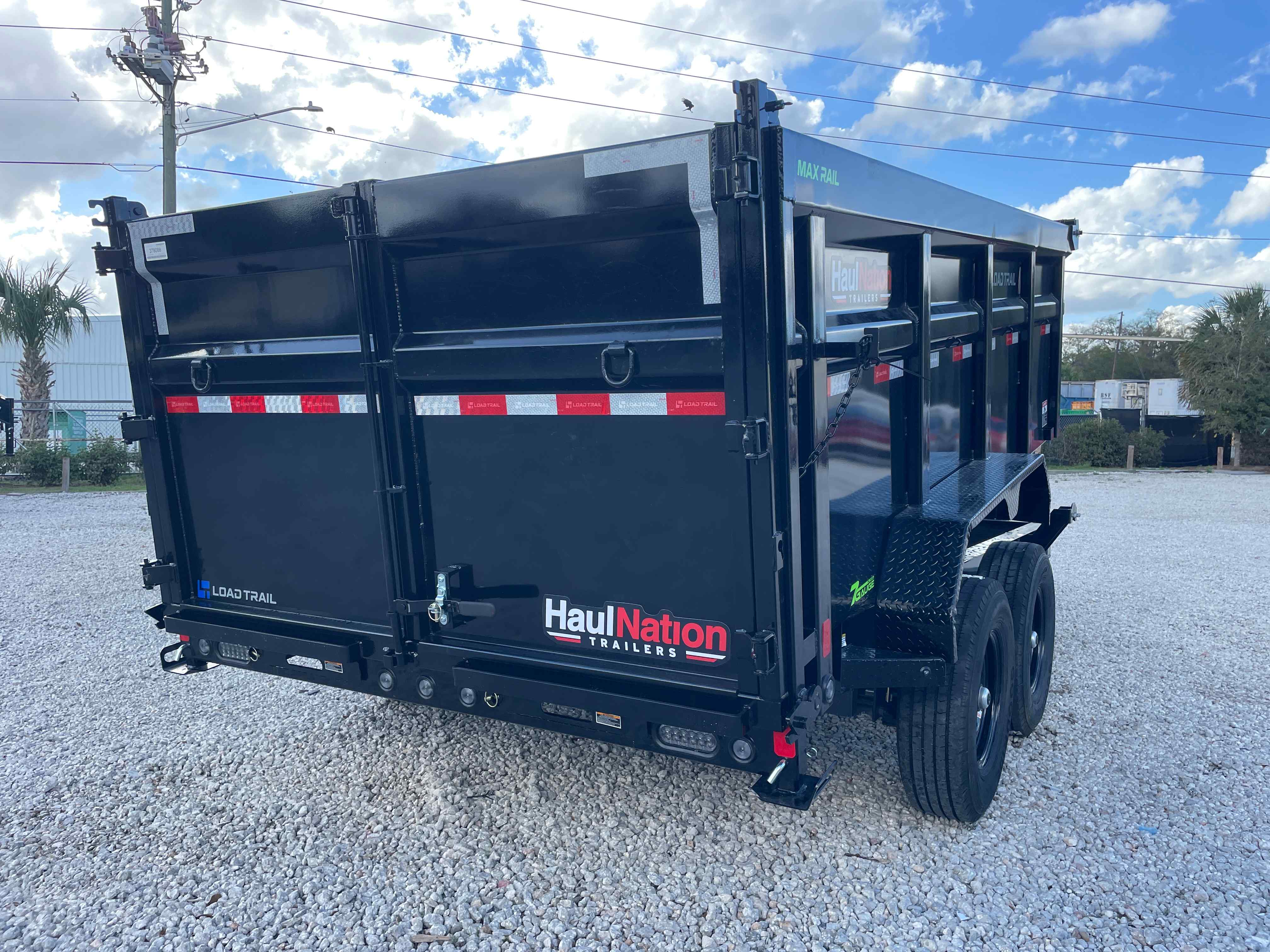 New 7×14 LOAD TRAIL Dump Trailer