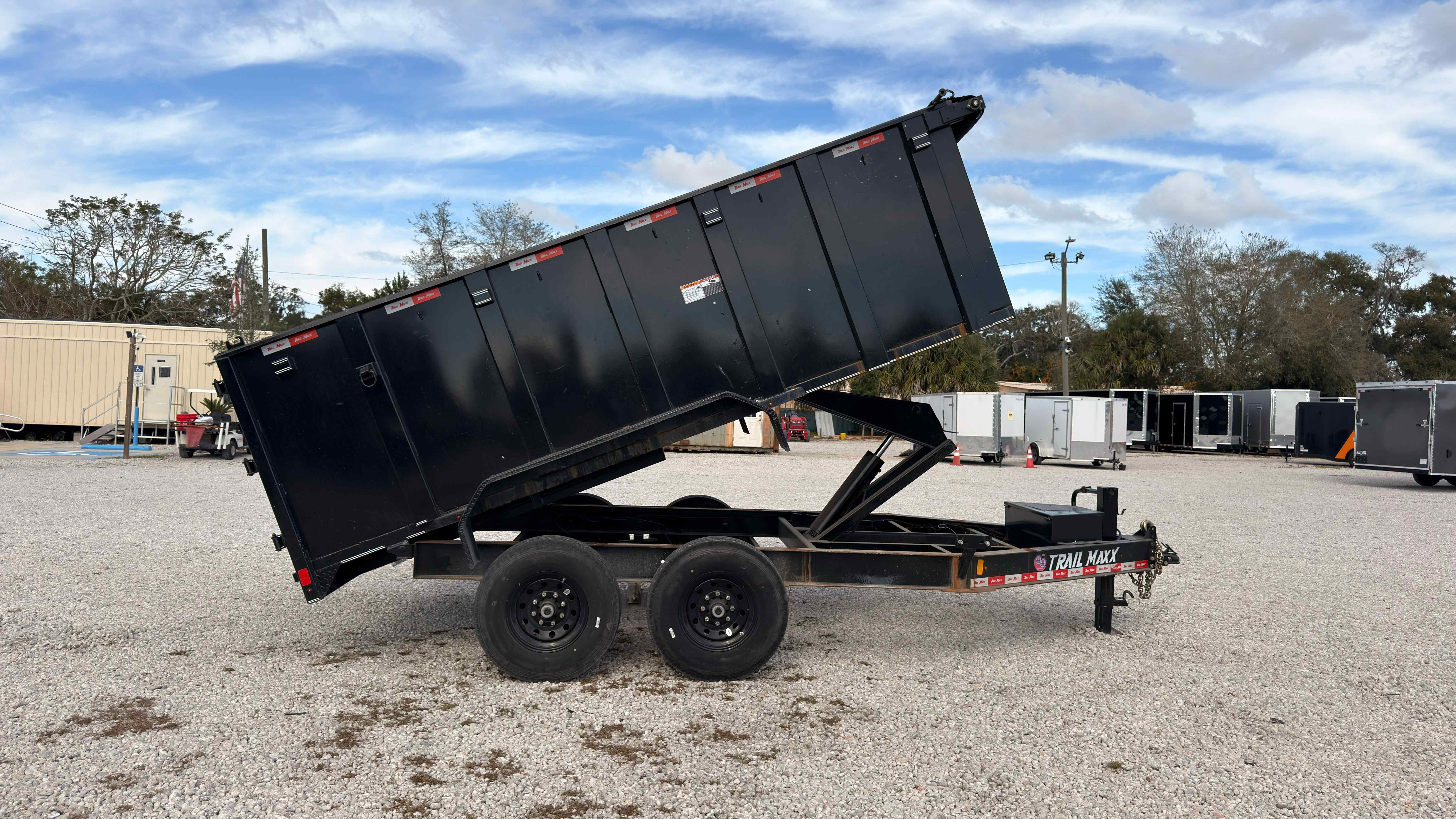 Used 7×14 TRAILMAXX Dump Trailer