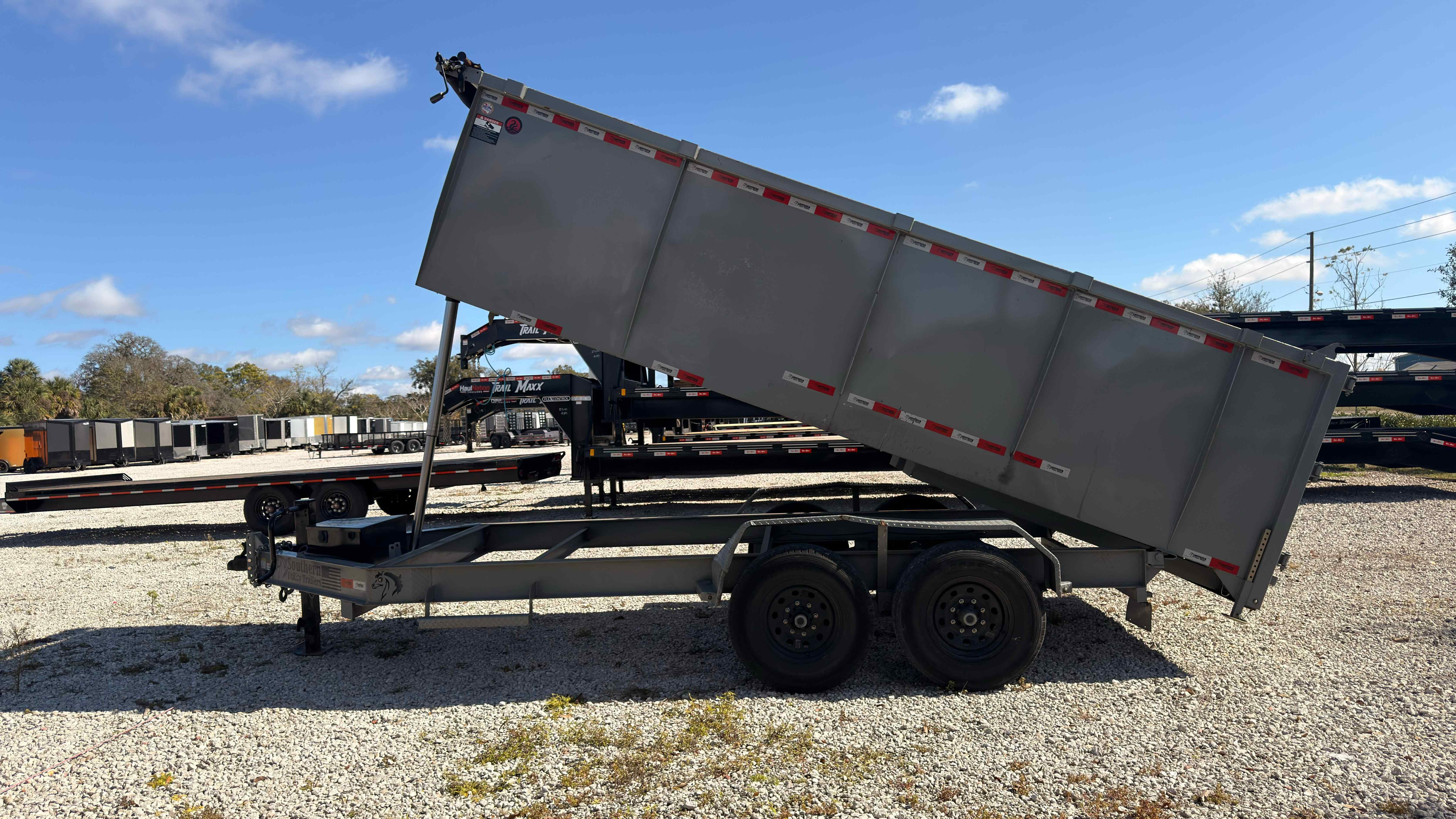 Used 7×14 SOUTHERN UTILITY Dump Trailer