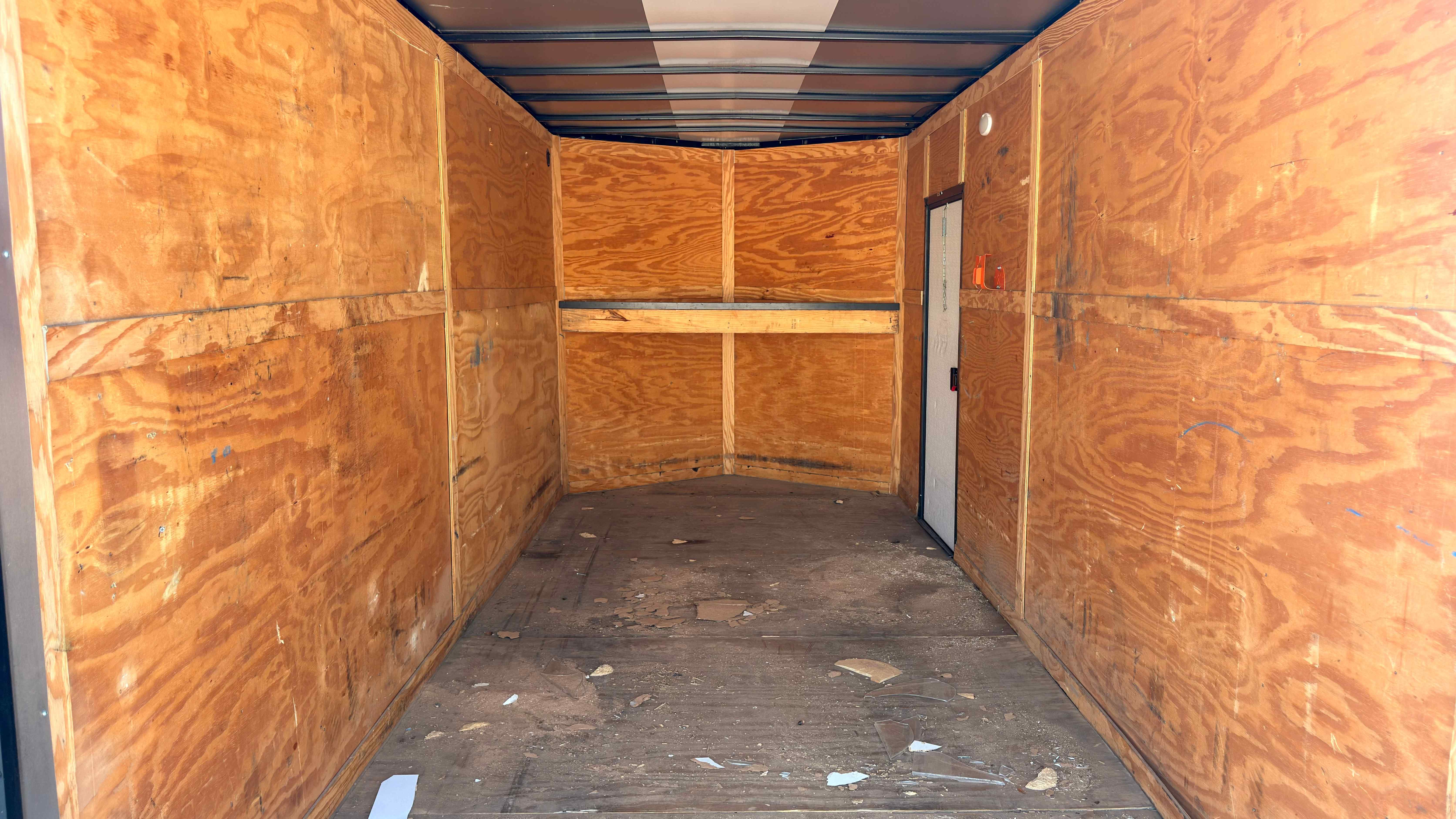 Used 7×16 GIDDY UP Enclosed Trailer