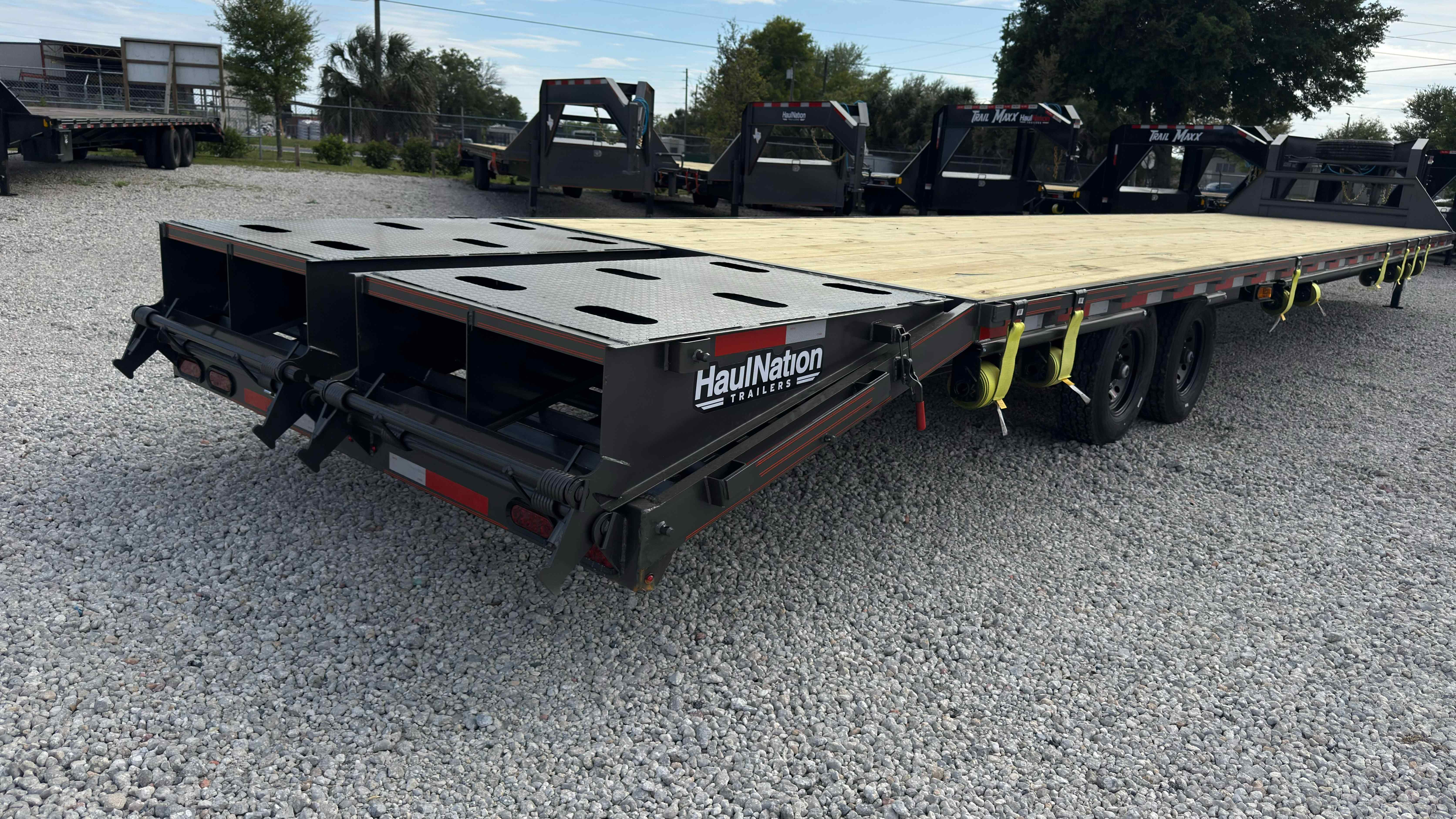 New 8.5×40 TEXAS TRAILER RANCH LLC Flatbed Trailer
