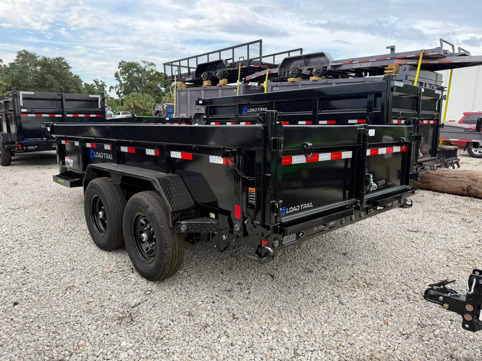 New 7×14 LOAD TRAIL Dump Trailer