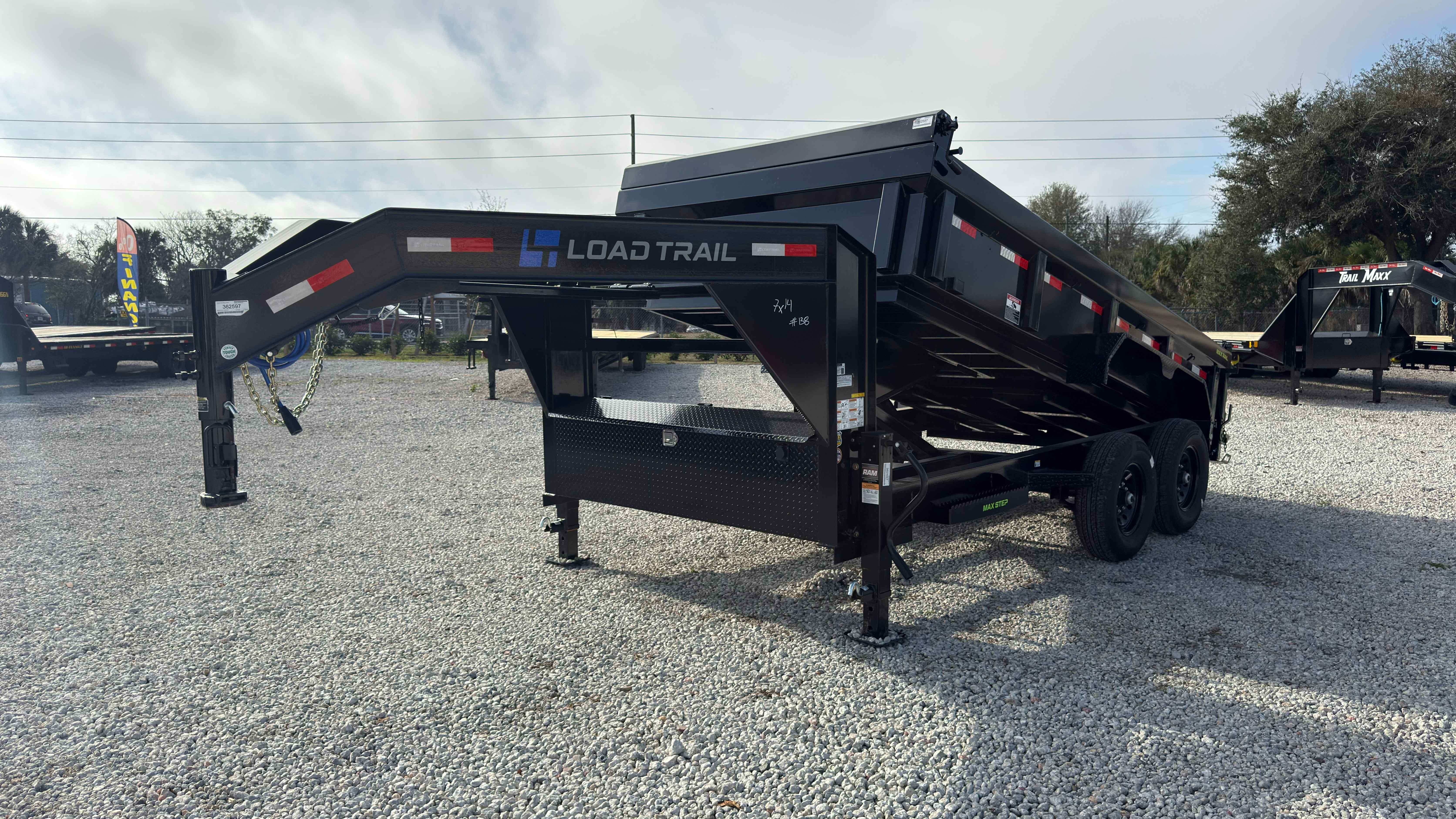 New 7×14 LOAD TRAIL Dump Trailer