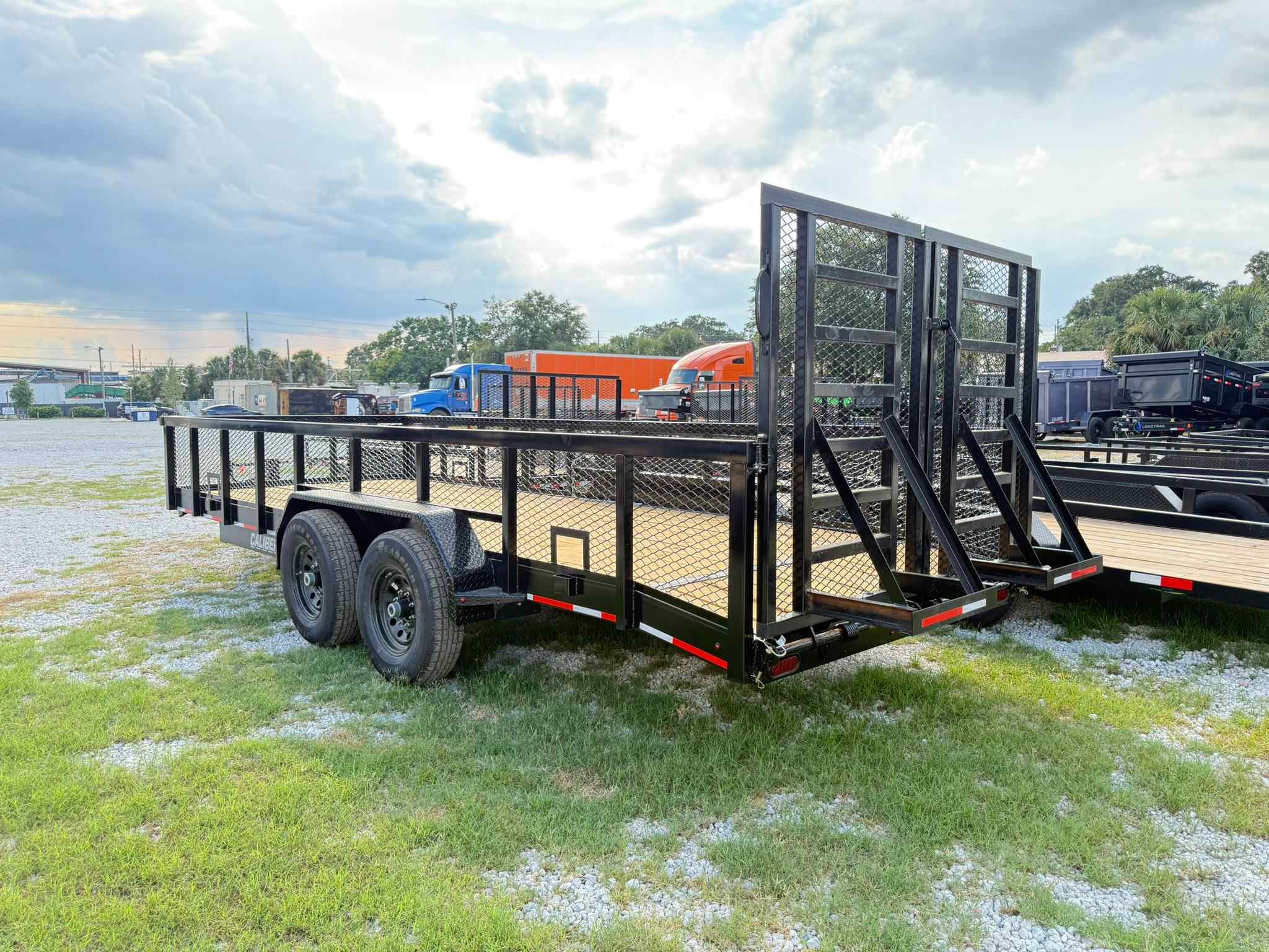 New 7×20 CALIBER Equipment Trailer