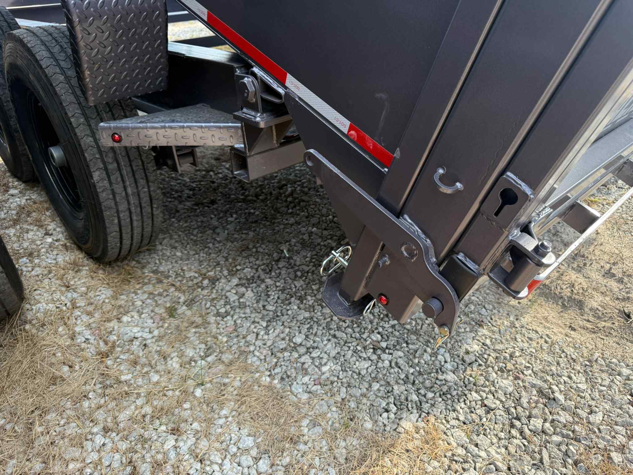 New 7×14 CALIBER Dump Trailer