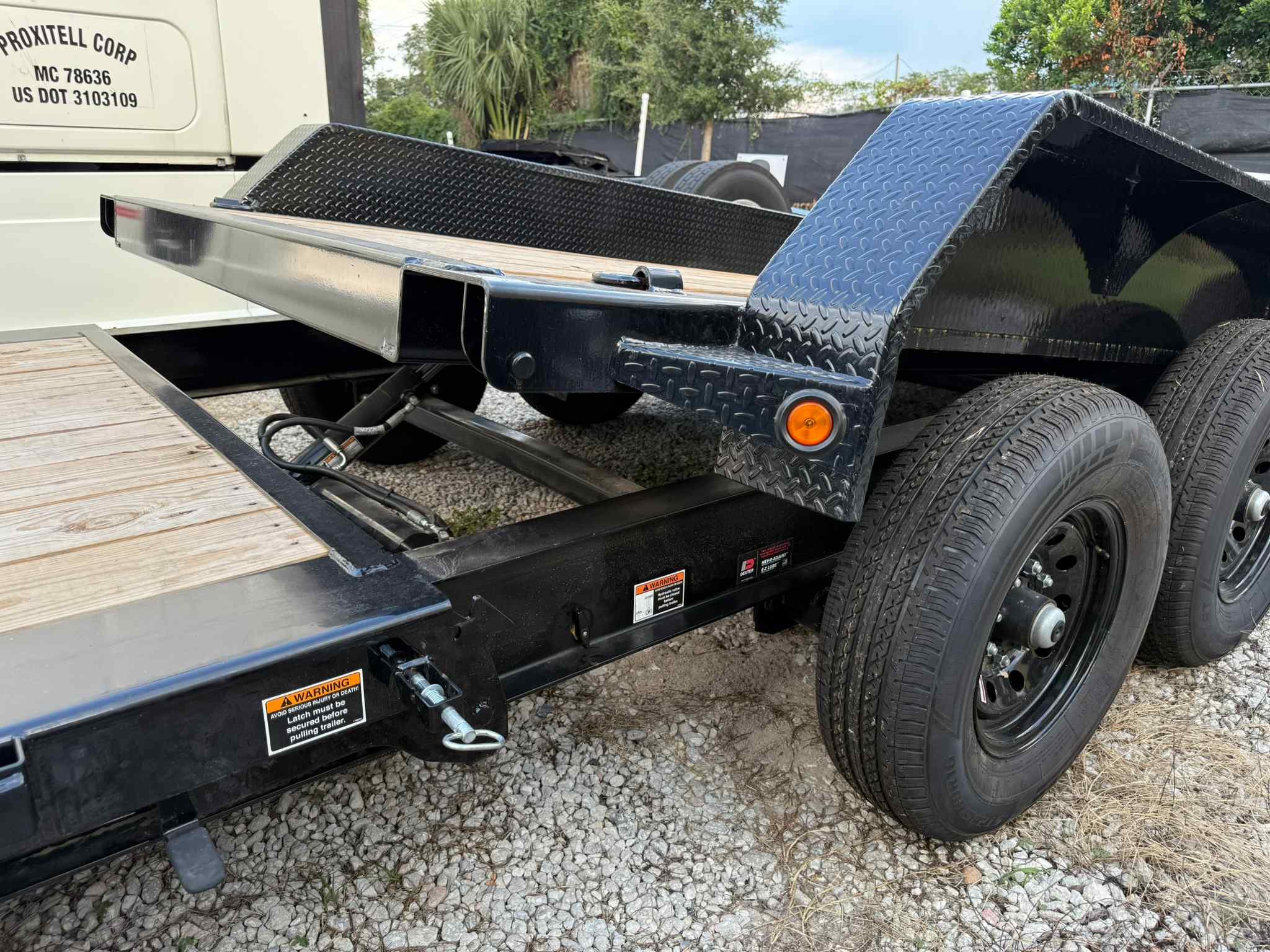 New 7×24 LOAD TRAIL Tilt Trailer