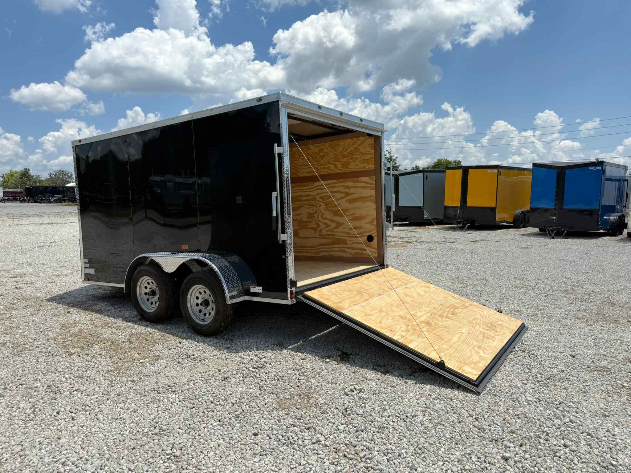 New 7×12 CYNERGY CARGO Enclosed Trailer